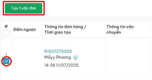 Hướng dẫn xử lý đơn hàng hoả tốc 2