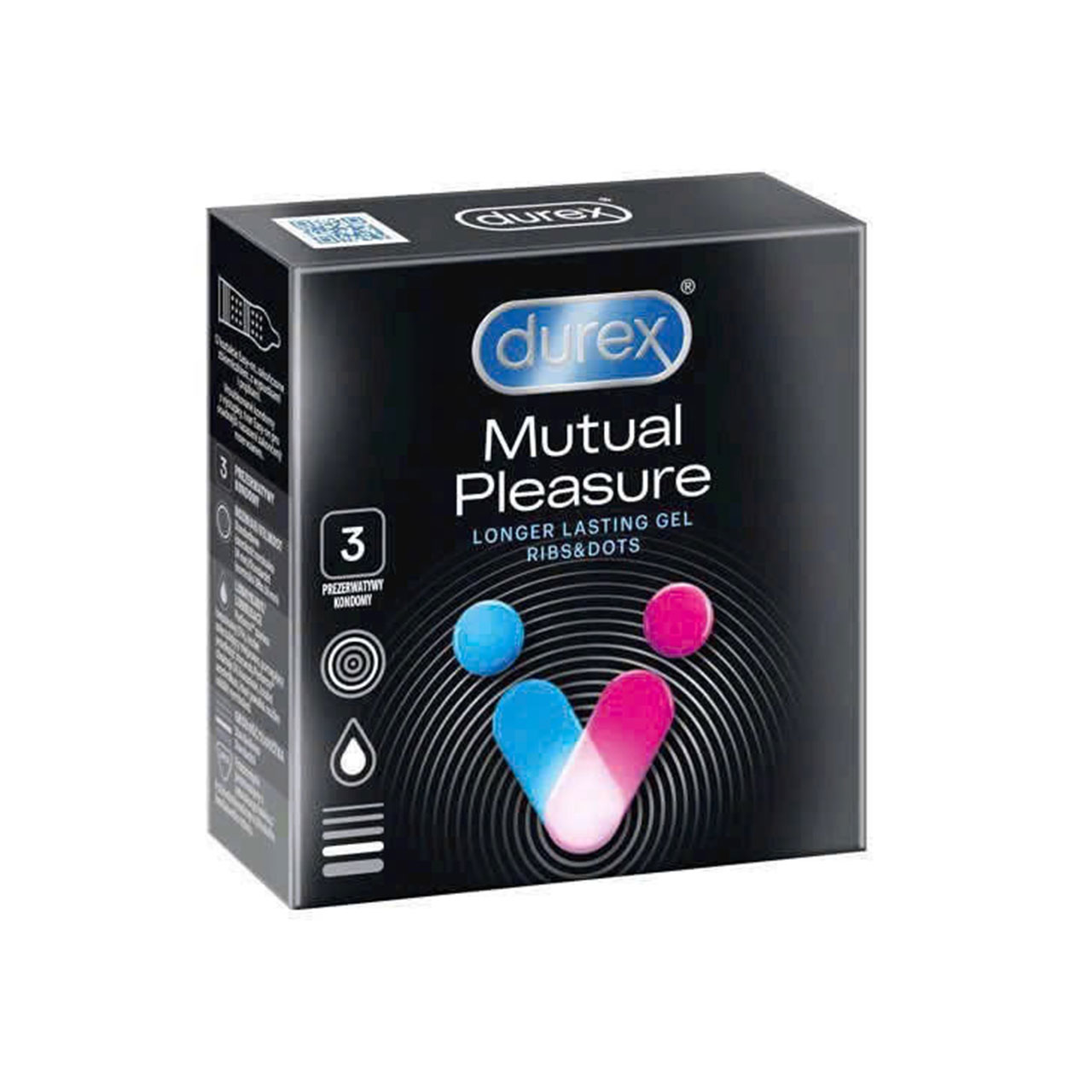 Bao Cao Su Durex Mutual Climax 3in1 - Hộp 3 Cái