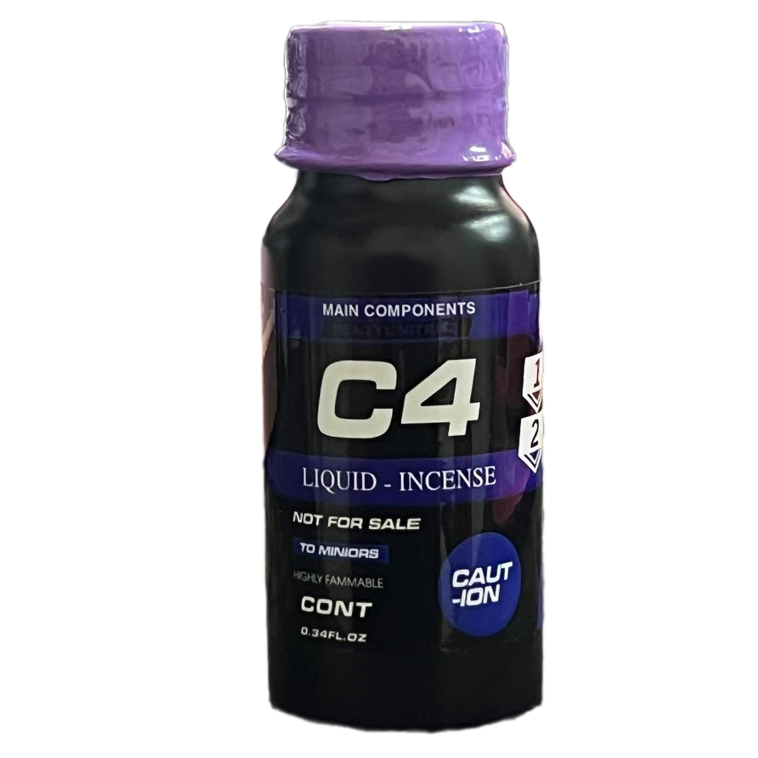 Popper Khô C4 Tím Chai Nhôm 60g