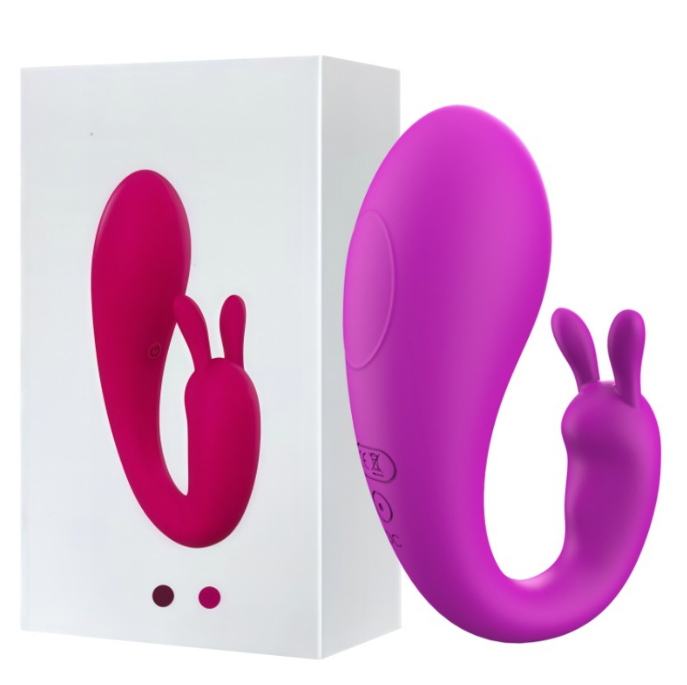 Trứng rung Rabbit 2 đầu 9 tần số