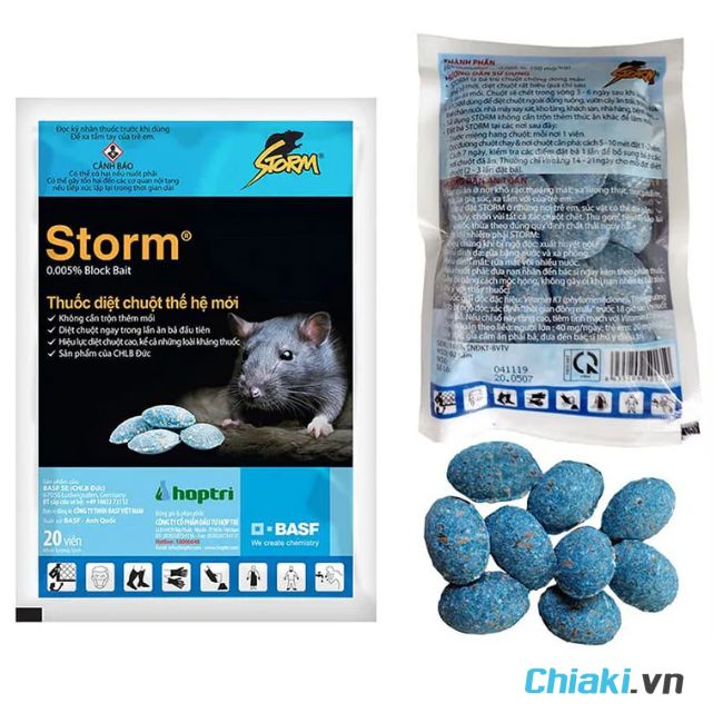 Thuốc diệt chuột Storm của Đức