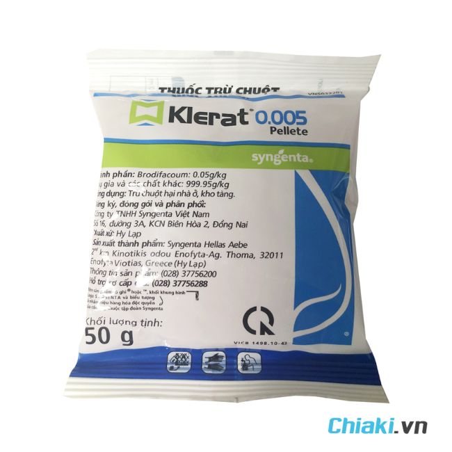Thuốc trừ chuột Klerat