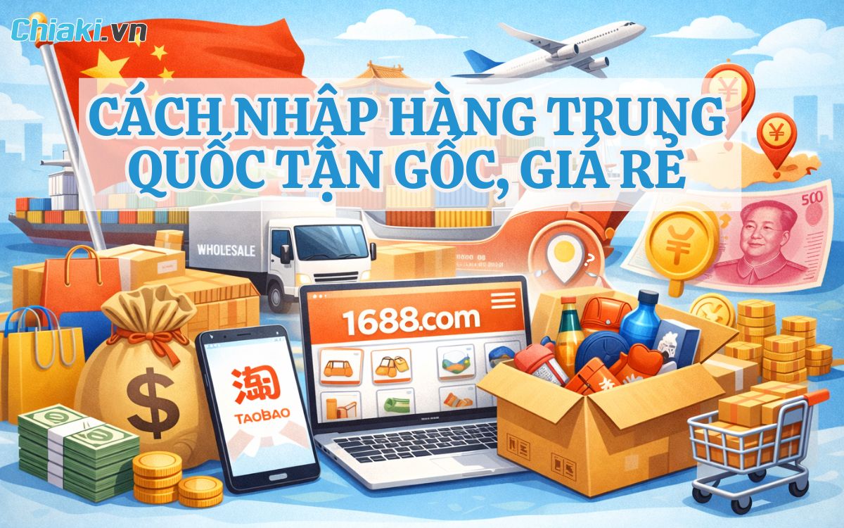 Cách Nhập Hàng Trung Quốc Tận Gốc, Giá Rẻ Tại Xưởng Tốt Nhất