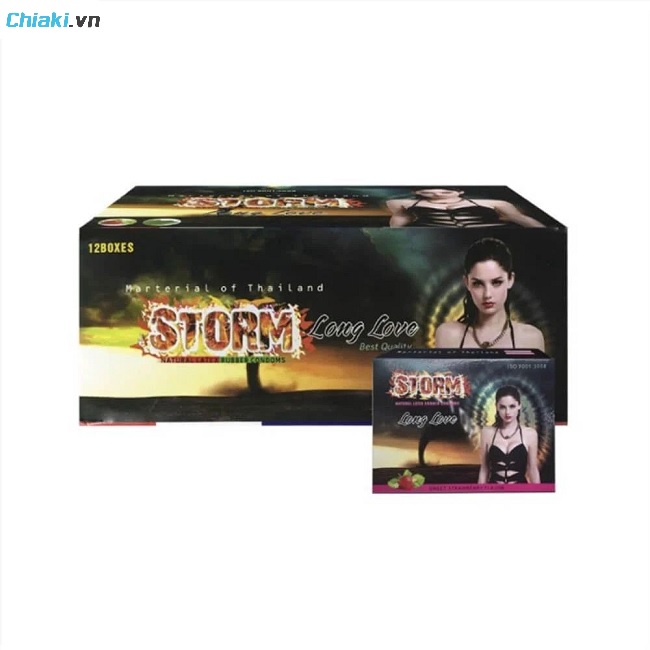 Bao cao su Storm Long Love k&eacute;o d&agrave;i thời gian