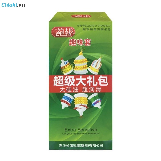 Bao cao su gai bi lớn Runbo Hộp 6 c&aacute;i
