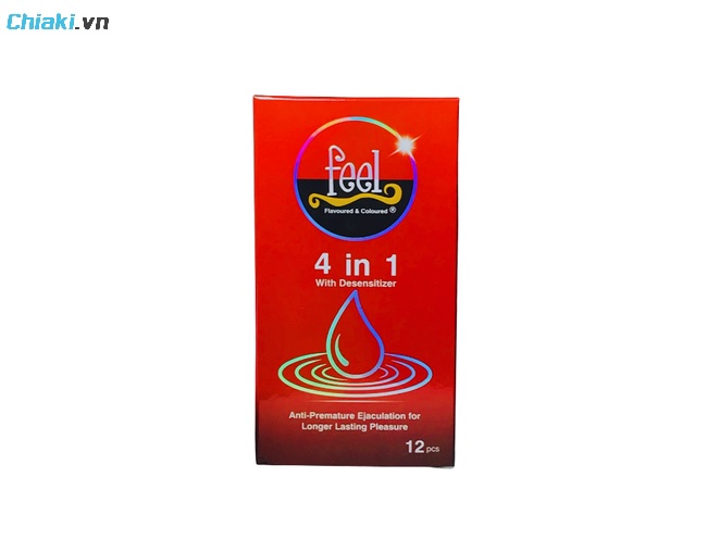 Bao cao su Feel 4 in 1