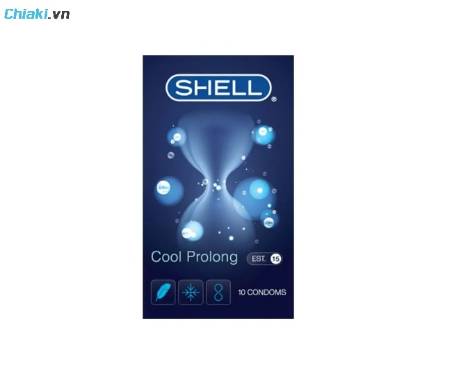 Bao cao su Shell Cool Prolong