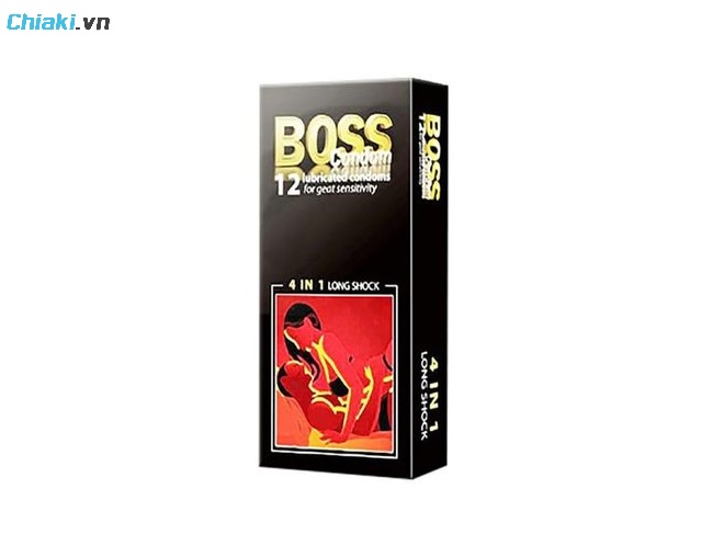 Bao cao su BOSS 4 in 1 Longshock