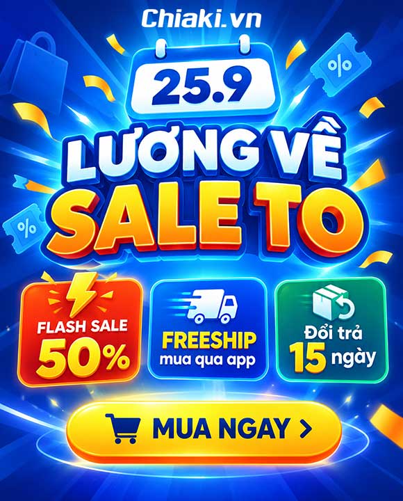 Sale Cuối Tháng 25.9 Lương Về Sale To