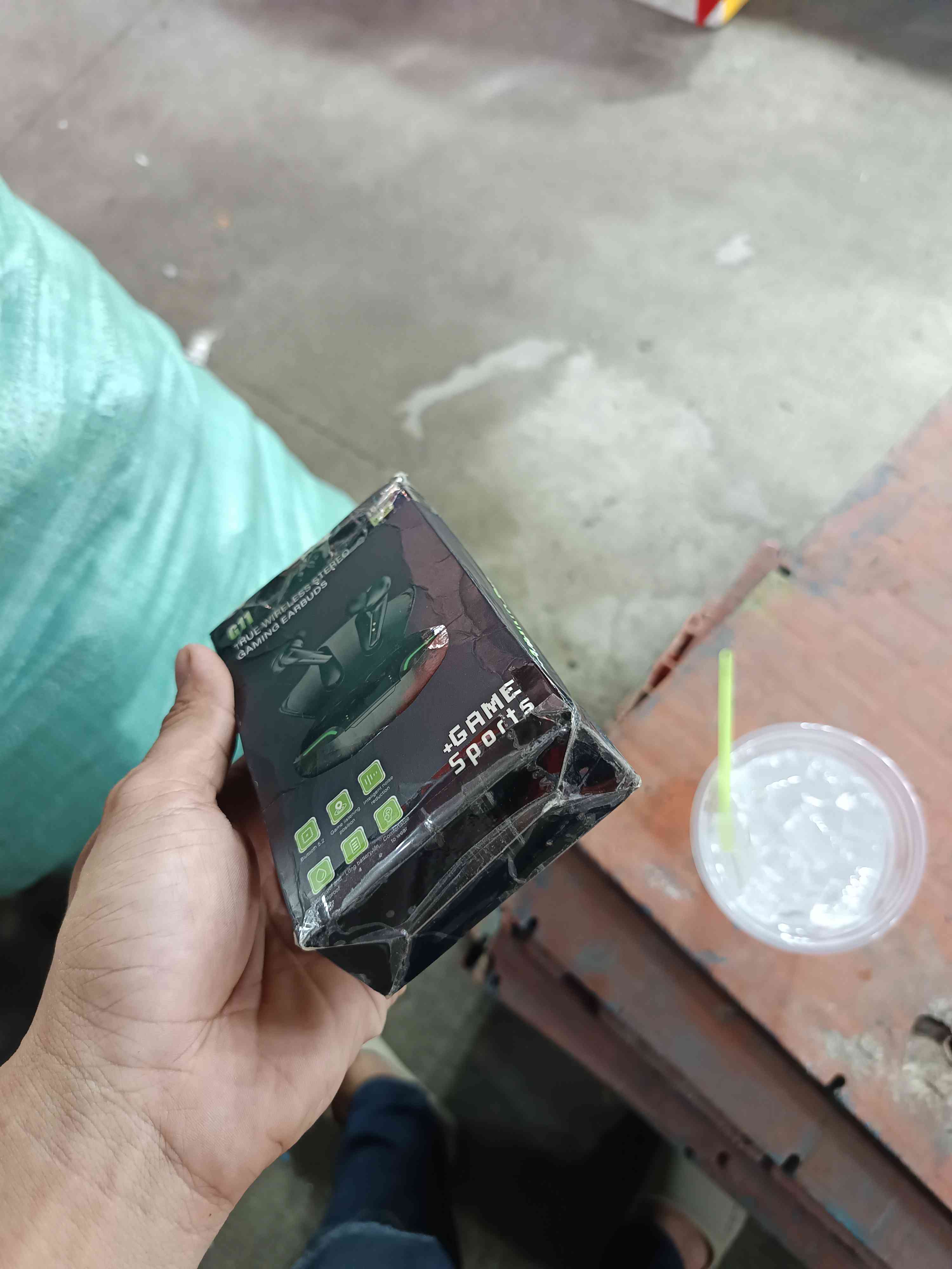 Tai Nghe Gaming Không Dây Floveme G11 - Bluetooth 5.0, Giảm Tiếng Ồn, Âm Thanh Hifi, Tích Hợp Micro, Phong Cách Game Thủ