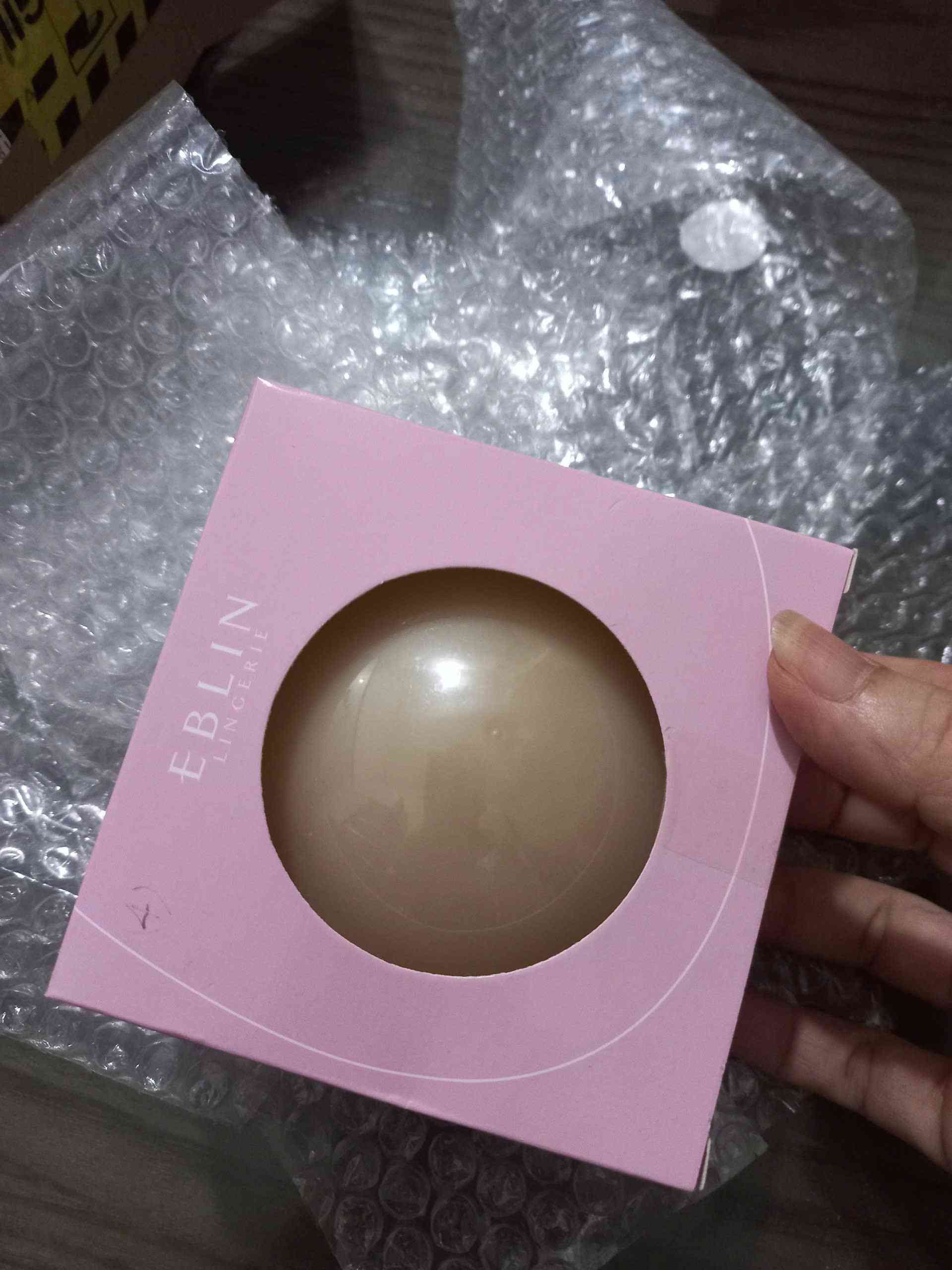 Miếng Dán Ngực Silicon Nhiệt Tự Thân EBLIN Siêu Mỏng Ôm Khít, Giúp Tôn Vóc Dáng Và Che Khít Đầu Ti, An Toàn Và Tiện Lợi Cho Váy Áo Mỏng
