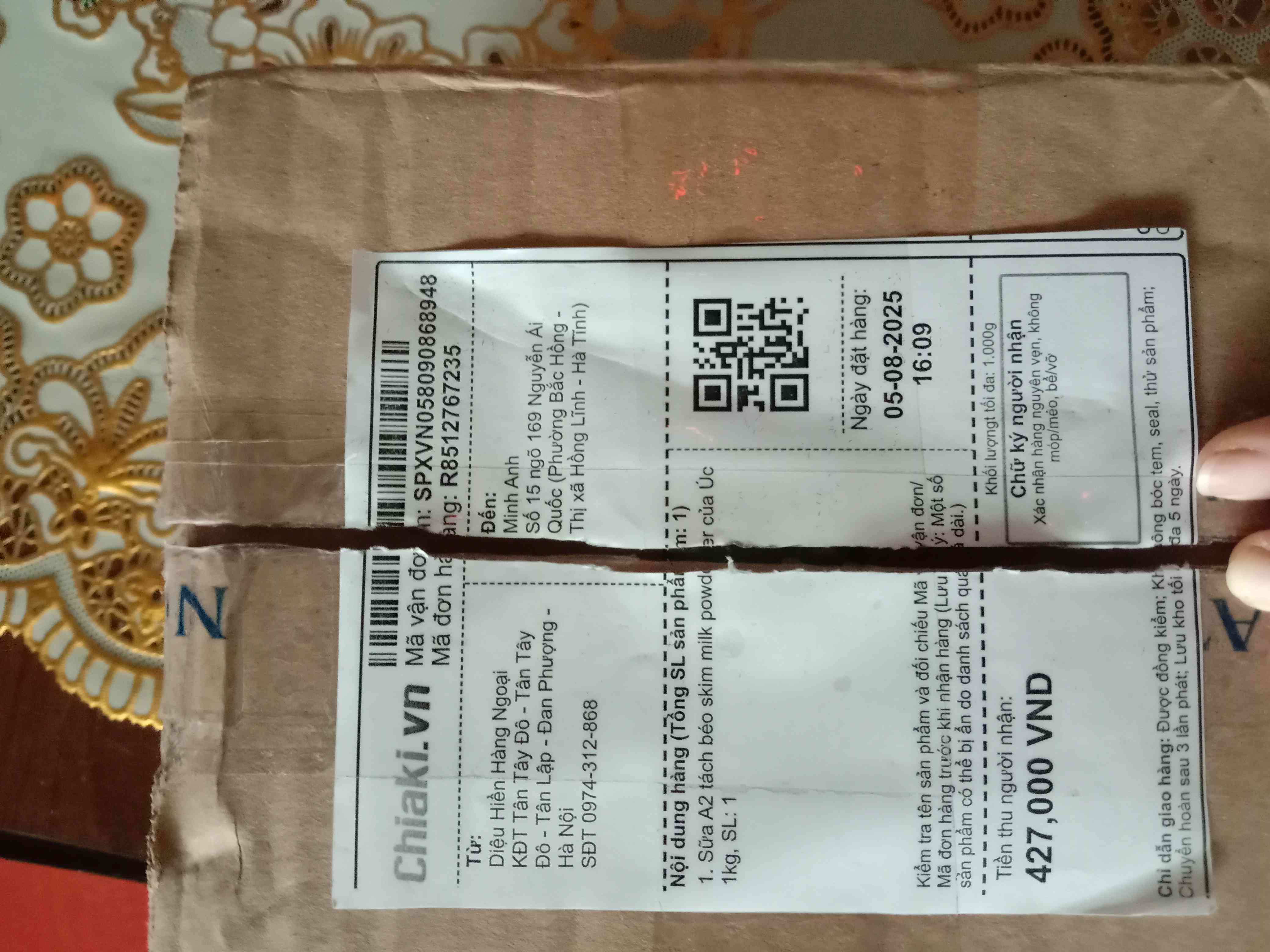 Sữa A2 nguyên kem tách béo skim milk powder của Úc