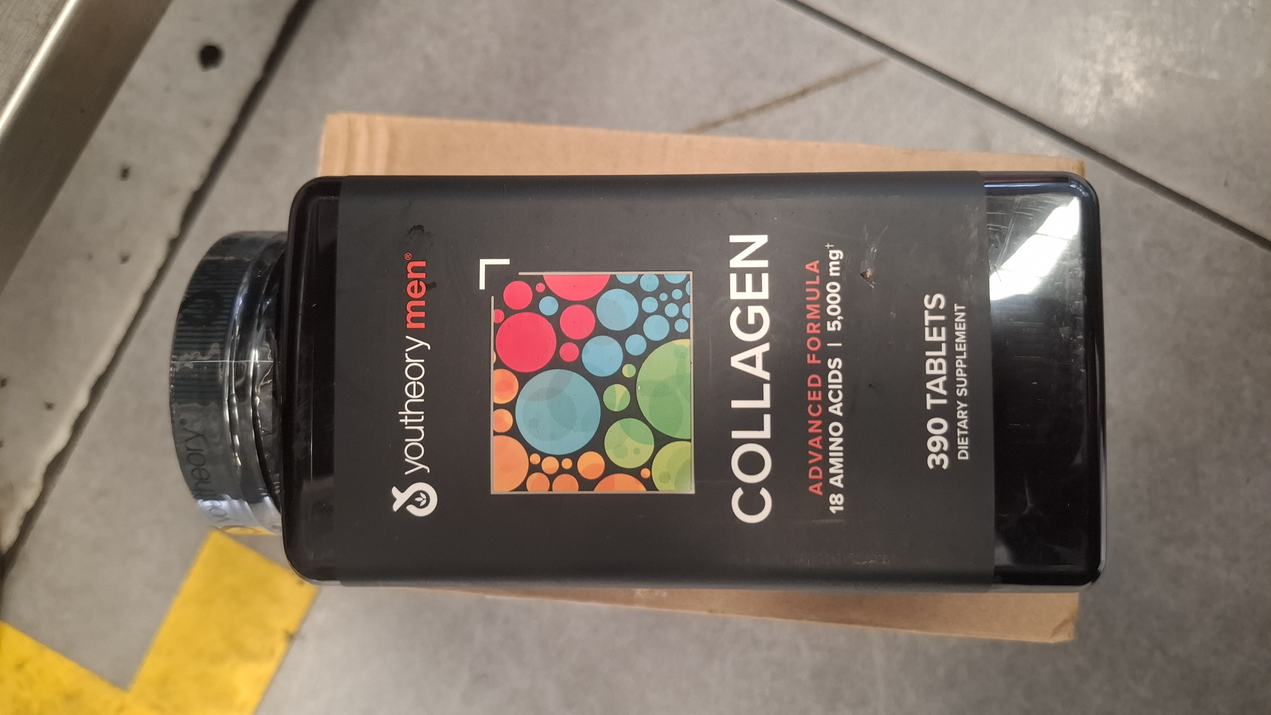 Viên uống Collagen Youtheory Men's 390 viên - Bổ sung Collagen cho nam giới, hỗ trợ sức khỏe da, tóc, cơ, xương khớp từ Mỹ