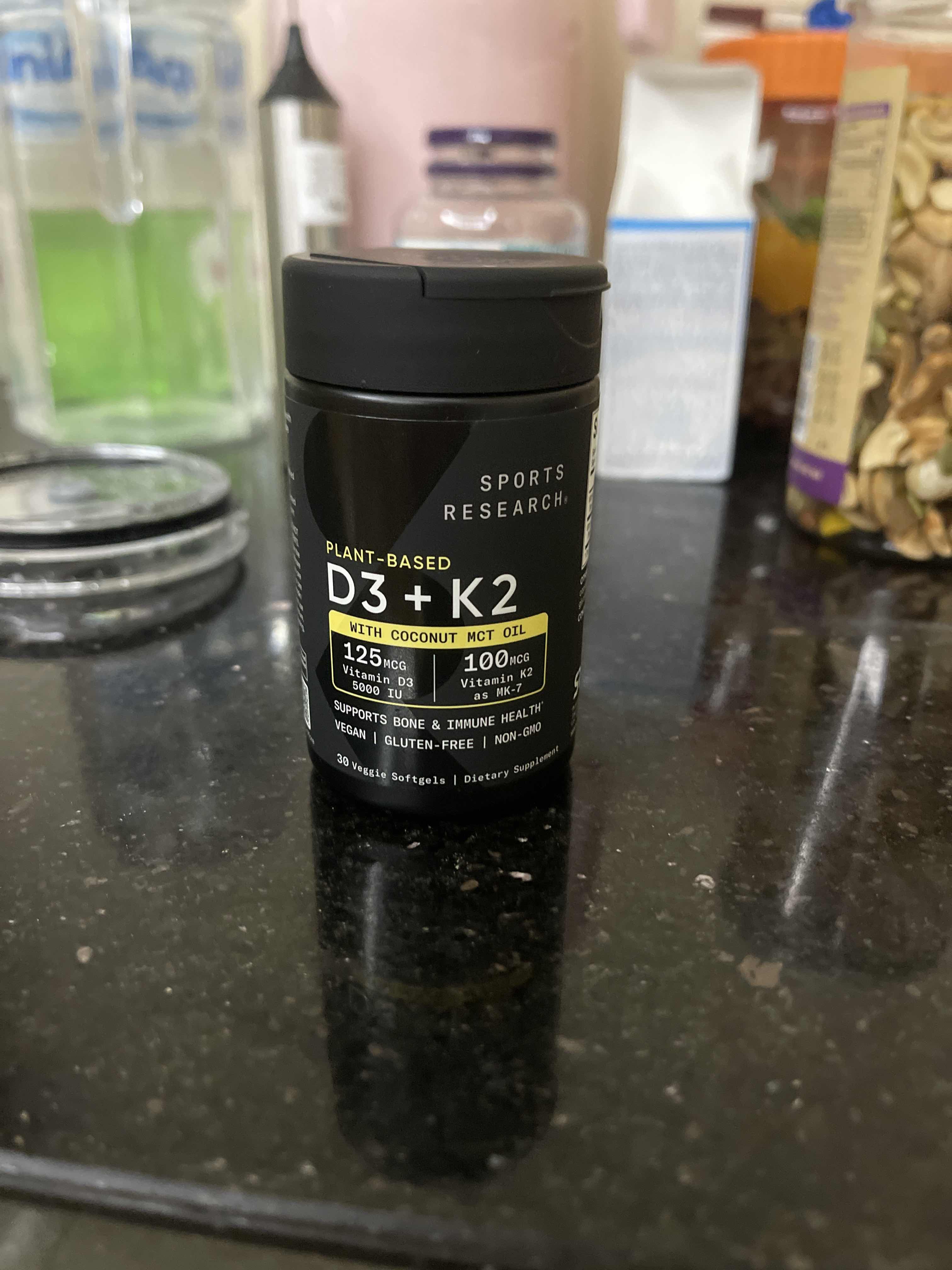 Viên uống hỗ trợ xương khớp Vitamin D3 + K2 Plant Based 160 viên, bổ sung canxi tăng cường sức khỏe xương hiệu quả từ Mỹ