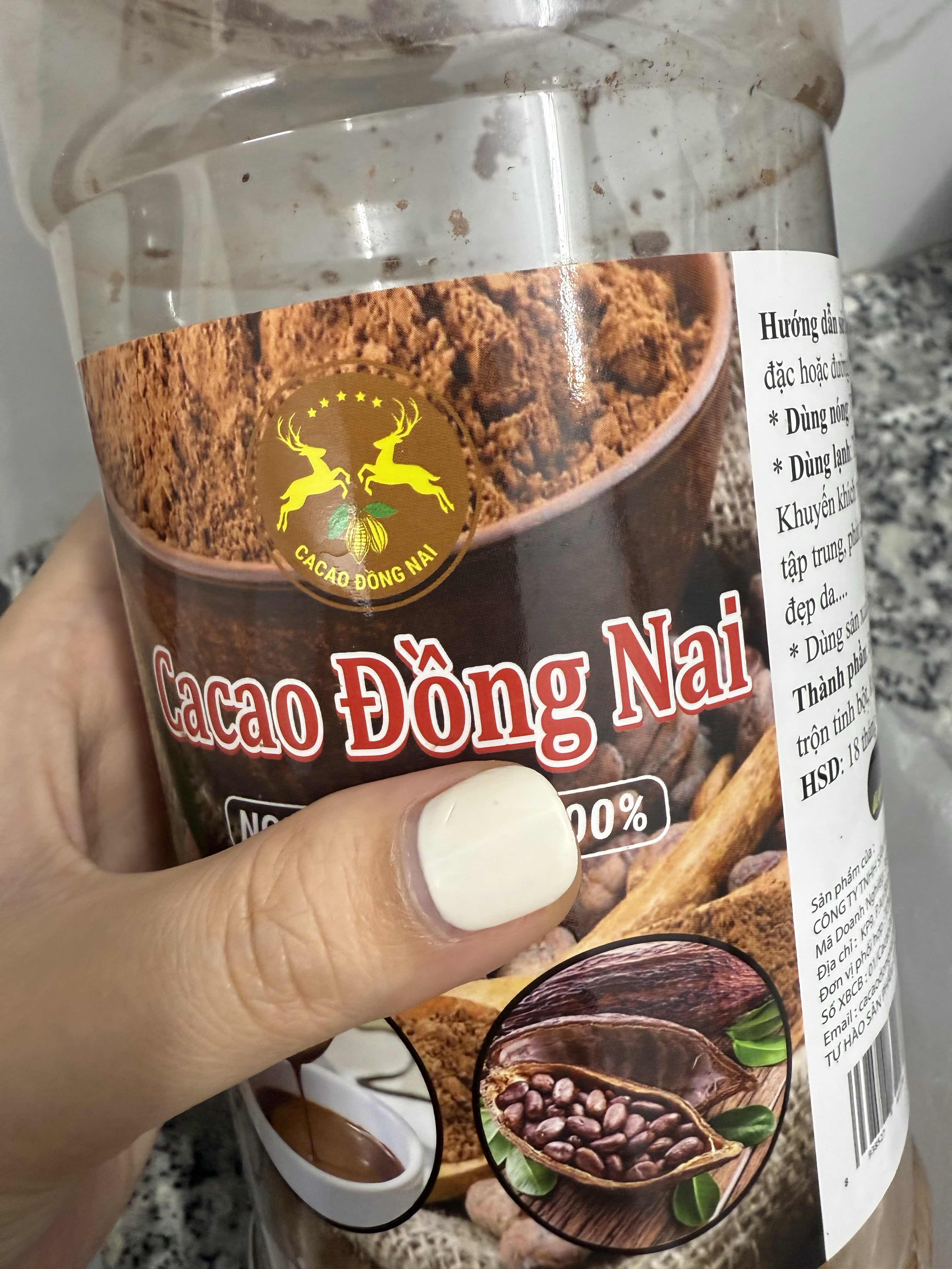 Bột Cacao Nguyên Chất 100% (500gr)