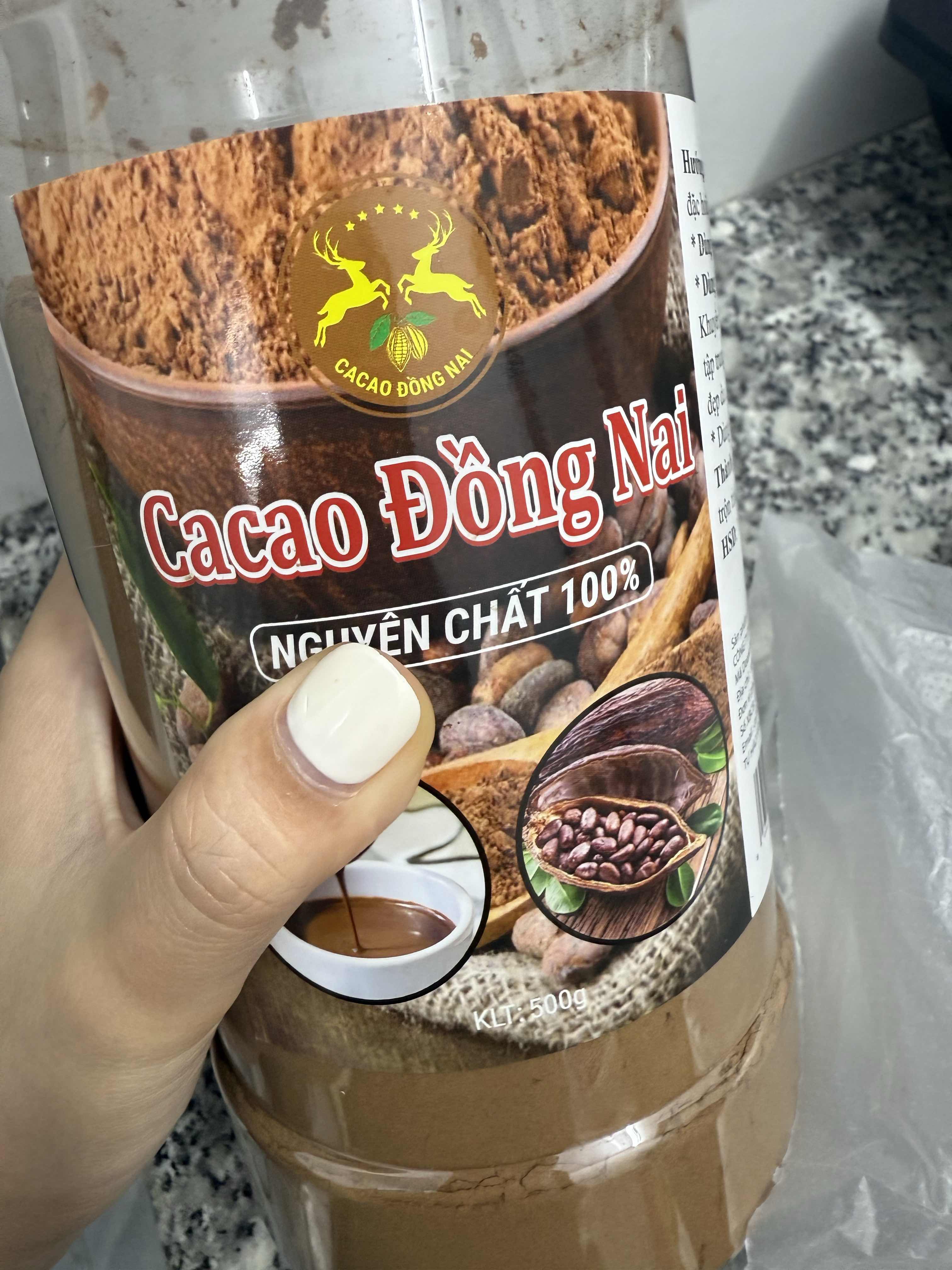 Bột Cacao Nguyên Chất 100% (500gr)