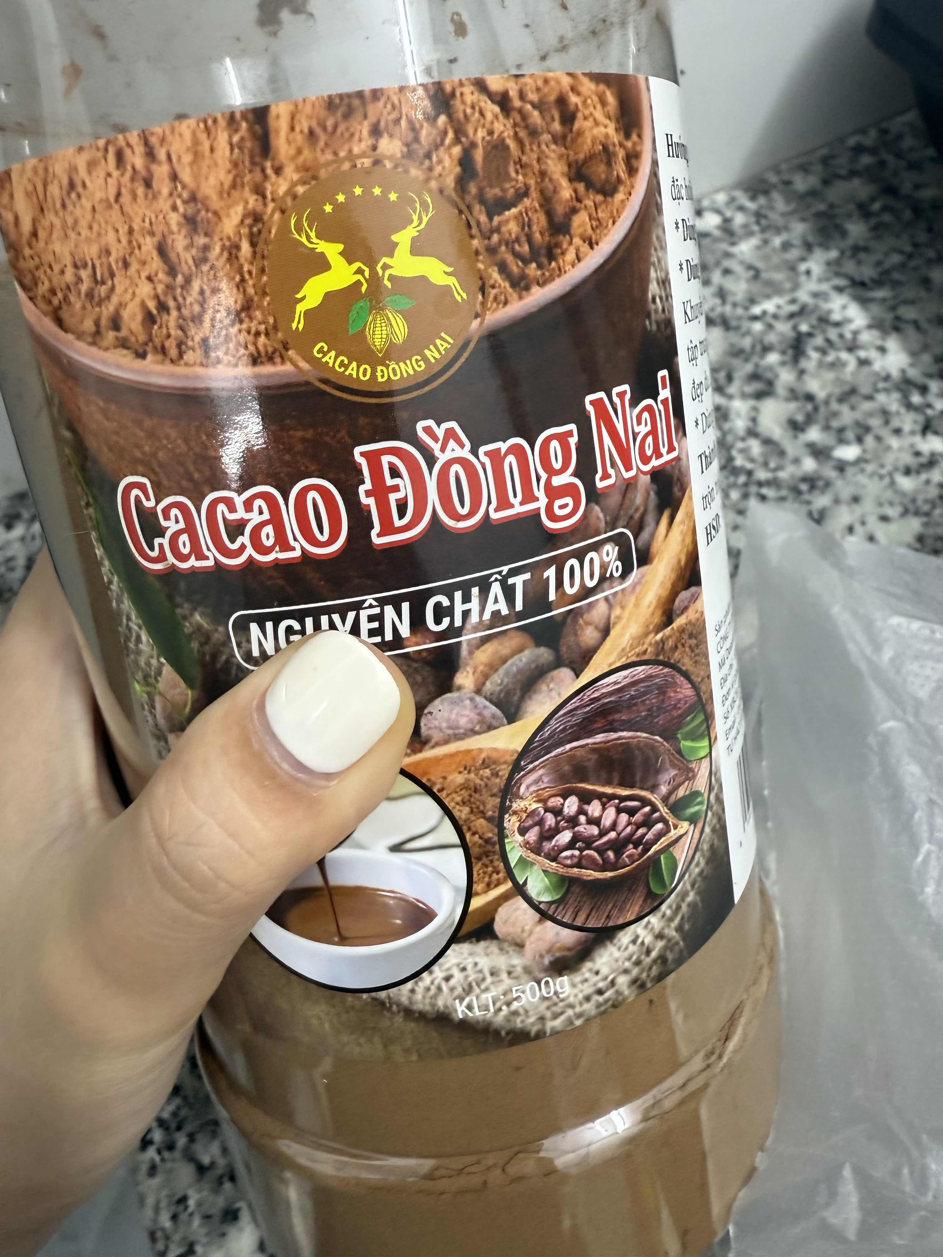 Bột Cacao Nguyên Chất 100% (500gr)