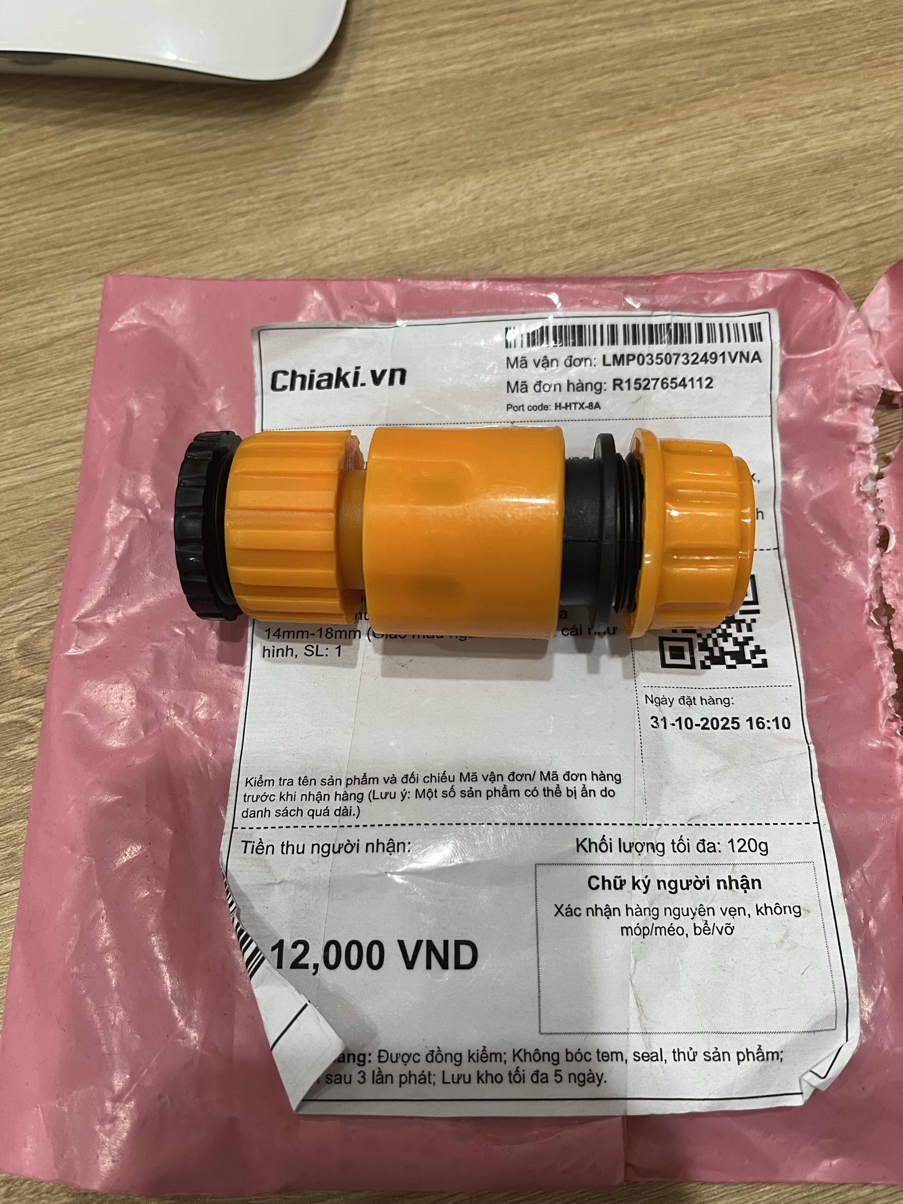 Đầu Nối Ống Nước Nhanh - Kết Nối Vòi Nước Ren 21, 27 với Ống Nhựa 14mm-18mm, Màu Giao Ngẫu Nhiên, Tiện Lợi Cho Gia Đình