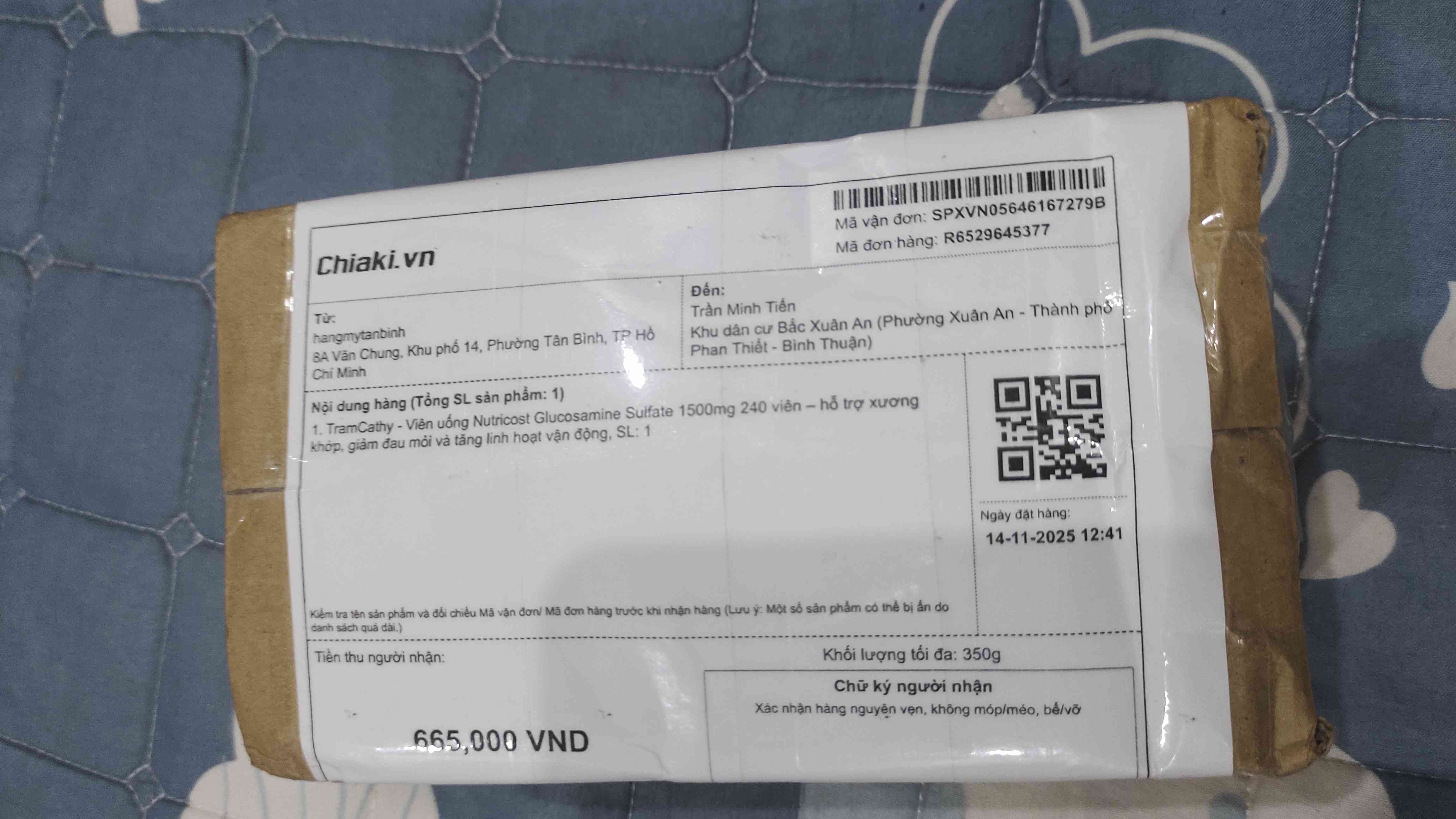 Viên uống Nutricost Glucosamine Sulfate 1500mg - Hỗ trợ xương khớp, giảm đau mỏi, tăng linh hoạt 240 viên chất lượng cao