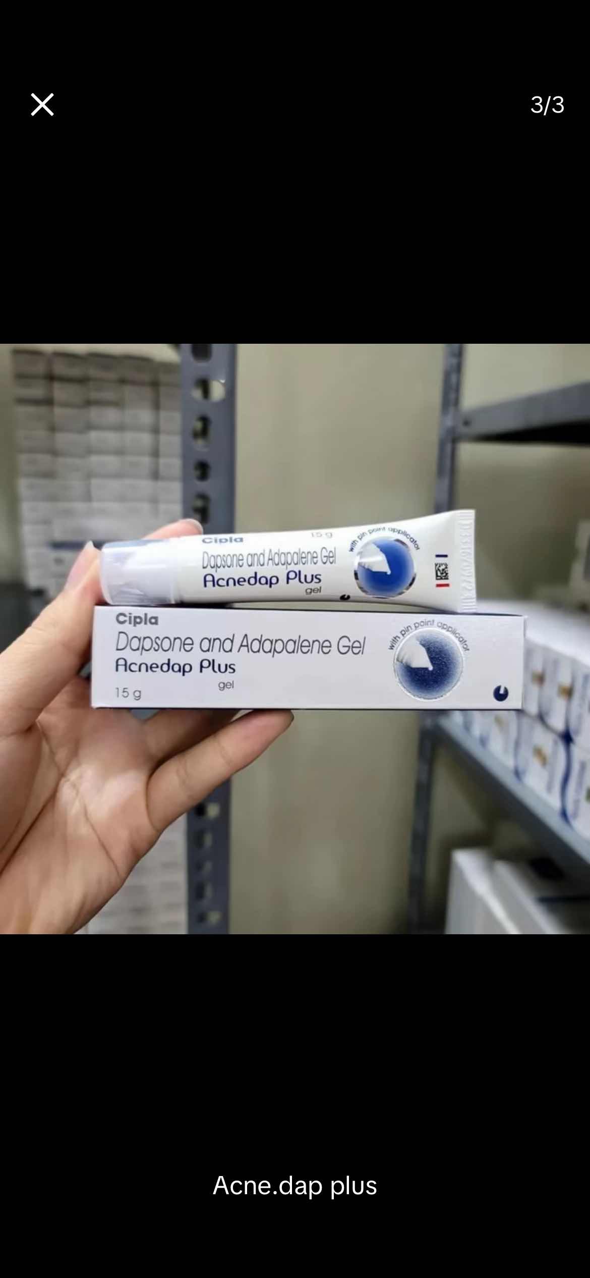 Acnedap Gel và Acnedap Plus Gel Hỗ Trợ Giảm Mụn Nội Tiết, Mụn Trứng Cá, Mụn Ẩn, Mụn Viêm 15g