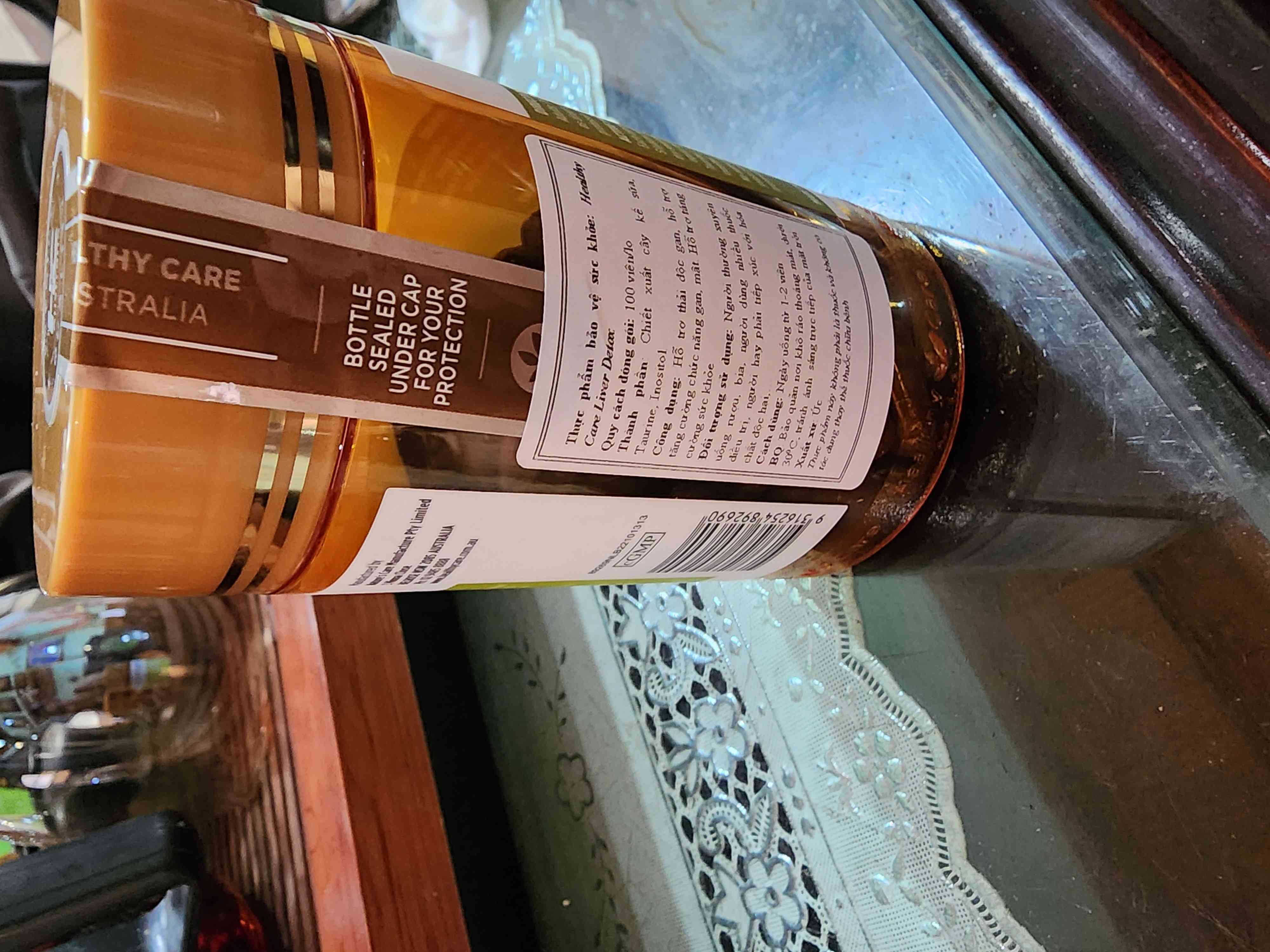 Hỗ trợ thải độc gan Liver Detox lọ 100 viên - Healthy Care