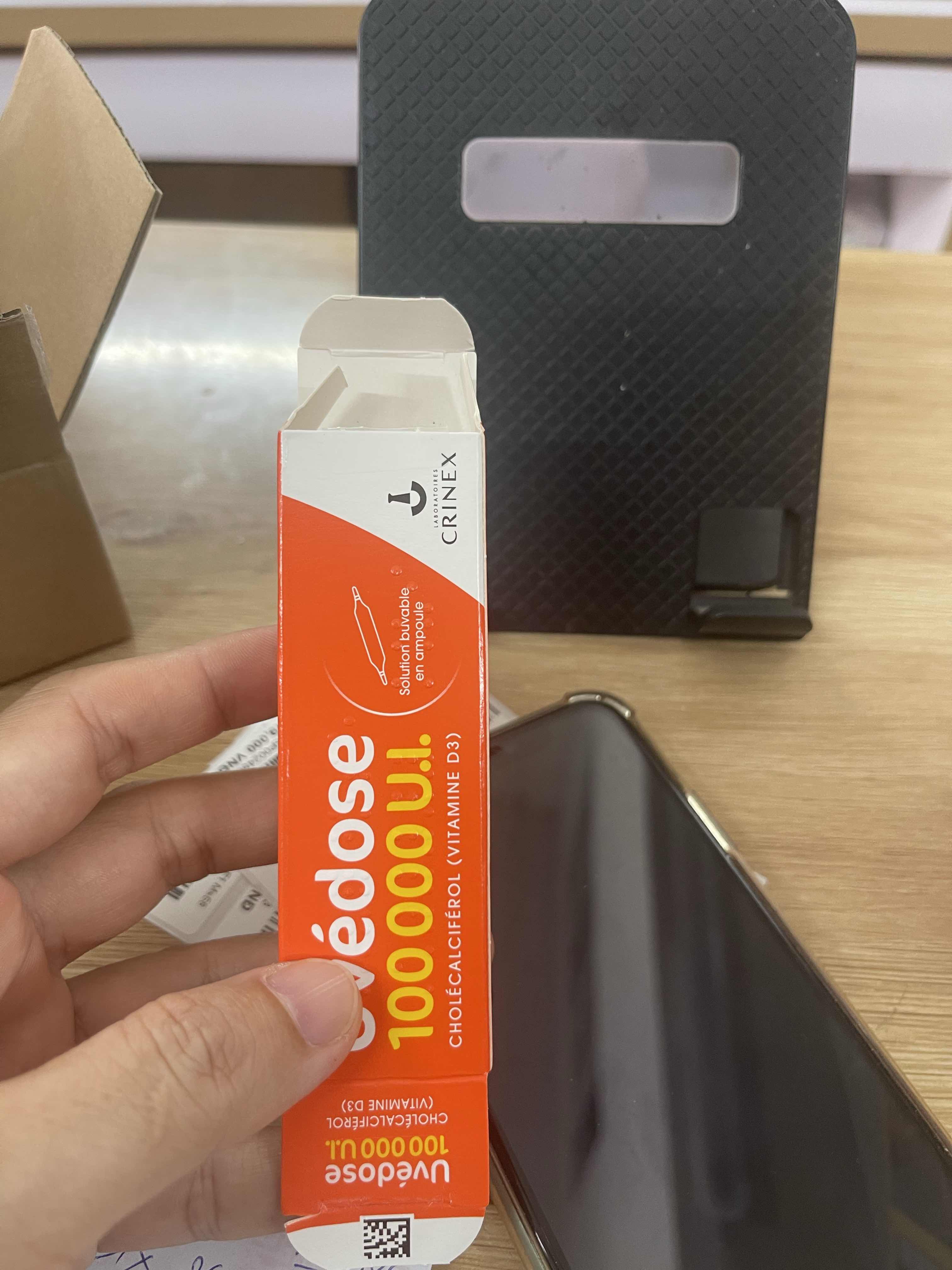 Vitamin D3 Uvedose 100000 UI - Bổ Sung Vitamin D cho Trẻ Từ 18 Tháng, Hỗ Trợ Phát Triển Chiều Cao và Ngăn Ngừa Còi Xương