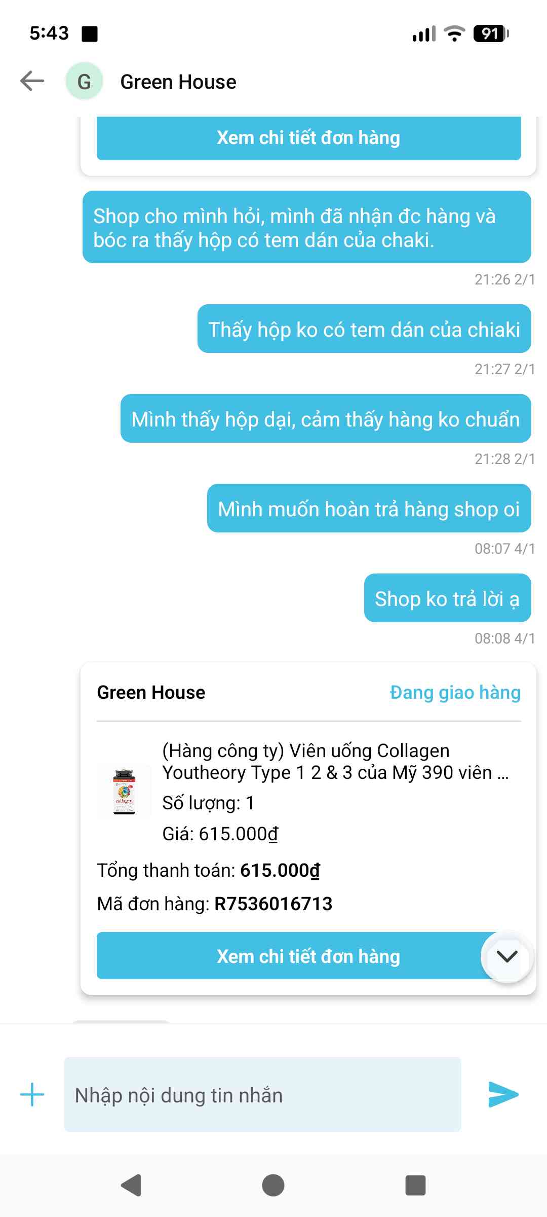 Viên uống Collagen Youtheory Type 1 2 & 3 Mỹ 390 viên - Hỗ trợ làm đẹp da, tóc và móng hiệu quả cho phụ nữ