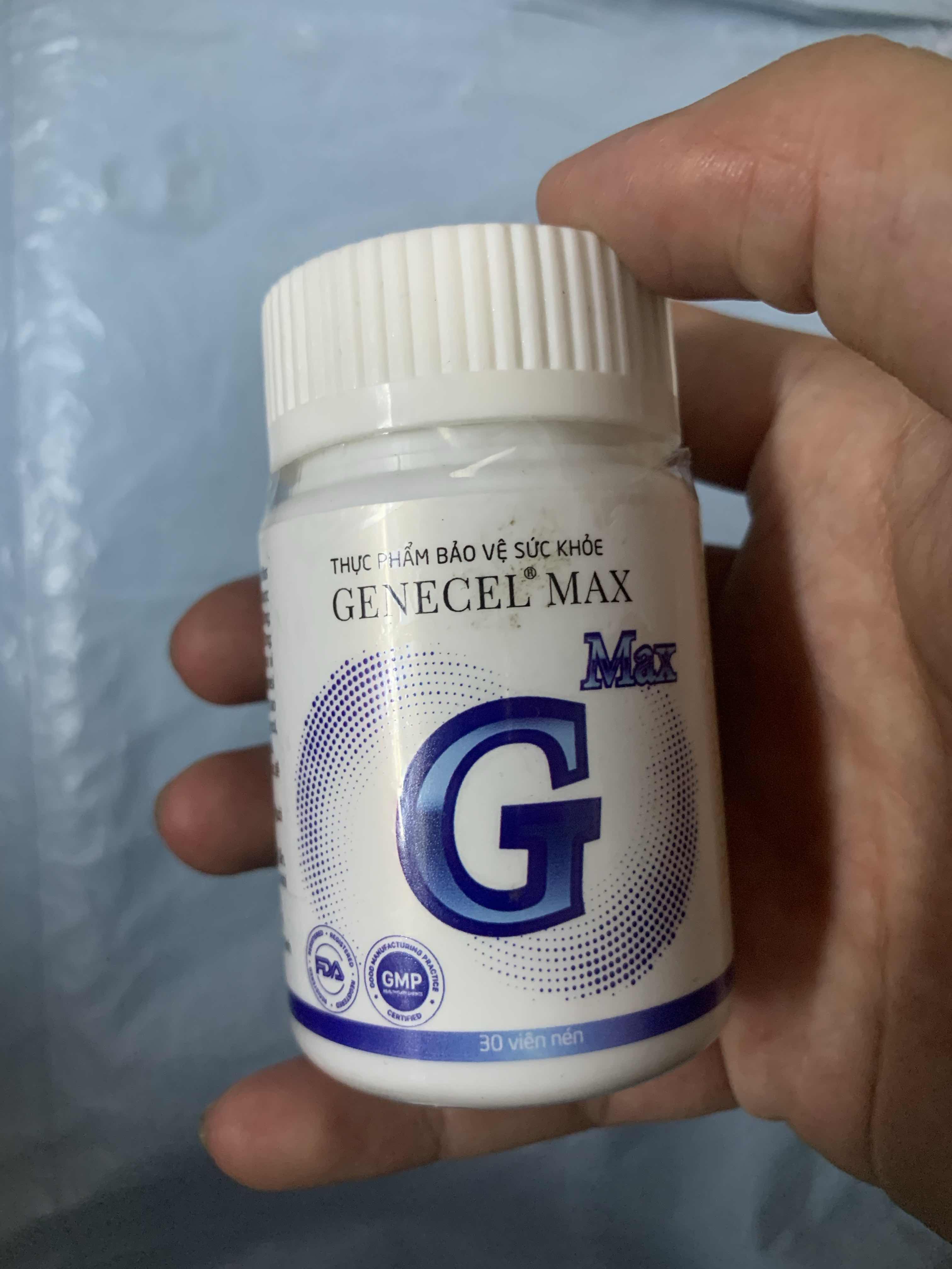 Thực Phẩm Hỗ Trợ Tăng Cường Sức Đề Kháng GENECEL MAX - Giảm Oxy Hóa, Chống Lão Hóa Hiệu Quả, Bổ Sung Vitamin Và Khoáng Chất