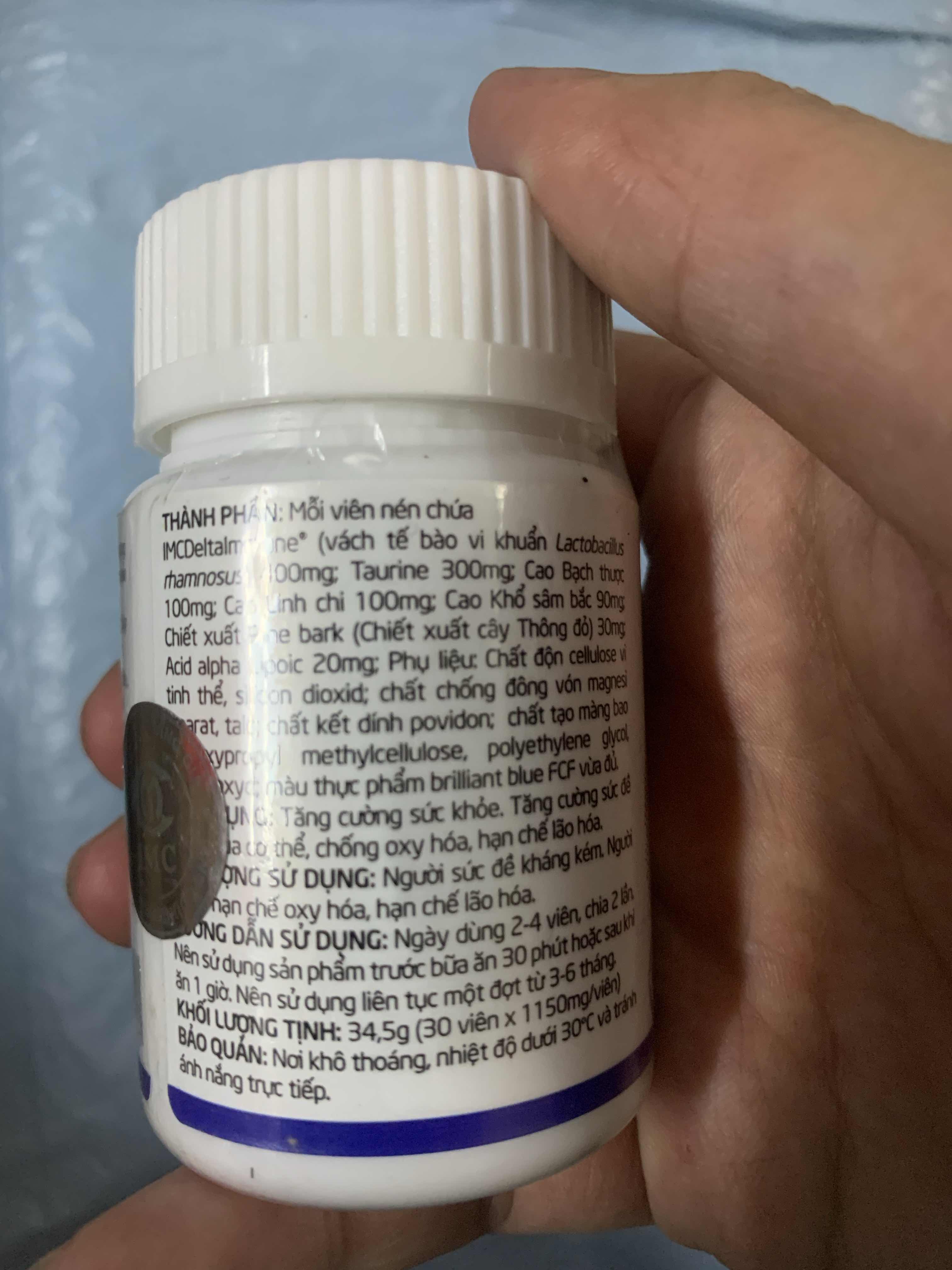 Thực Phẩm Hỗ Trợ Tăng Cường Sức Đề Kháng GENECEL MAX - Giảm Oxy Hóa, Chống Lão Hóa Hiệu Quả, Bổ Sung Vitamin Và Khoáng Chất