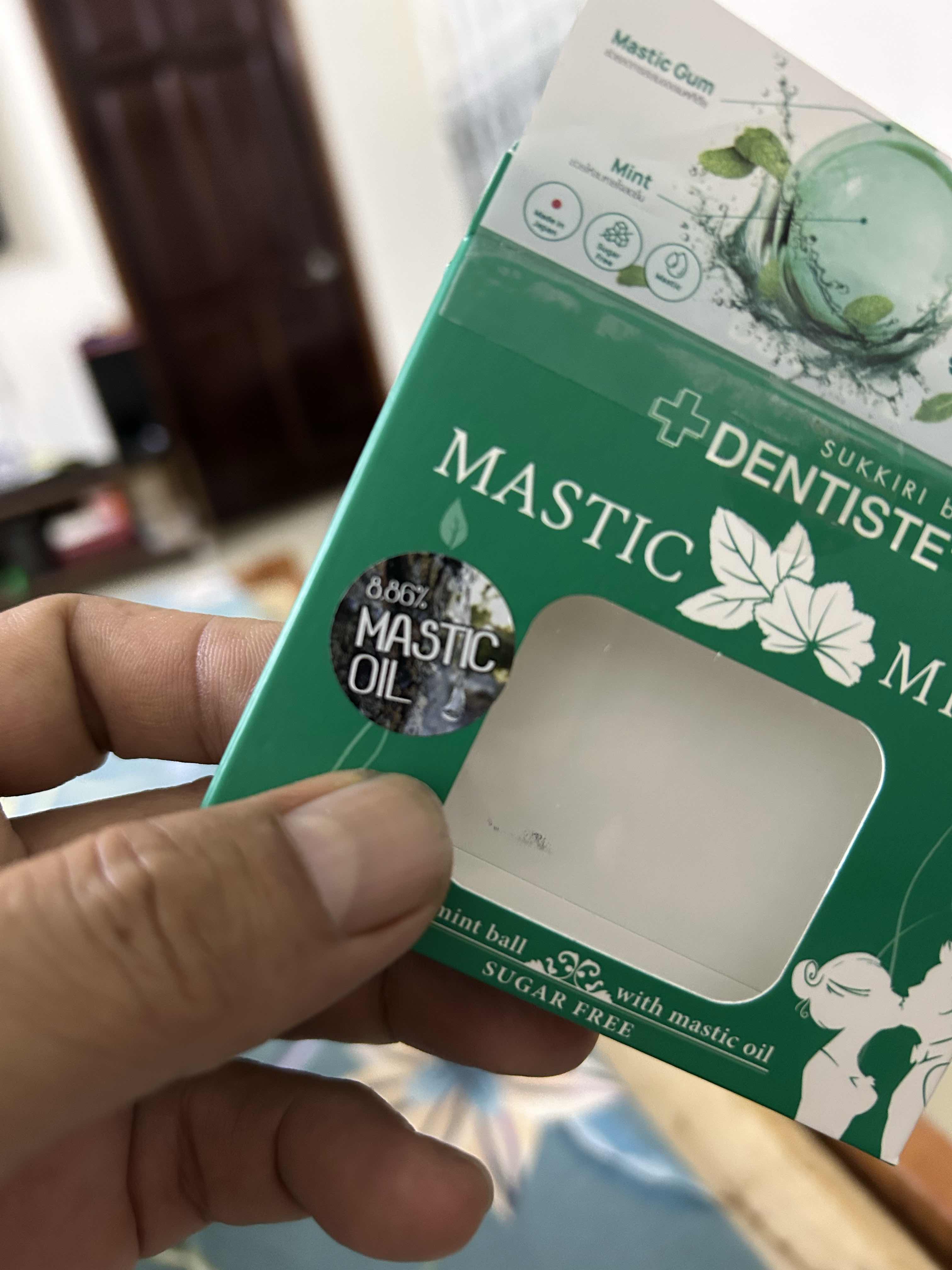 Kẹo Dentiste Mastic Mint (Love Mint) - Hỗ Trợ Tăng Cường Sinh Lực - Hộp 20 Viên Chính Hãng Từ Mỹ