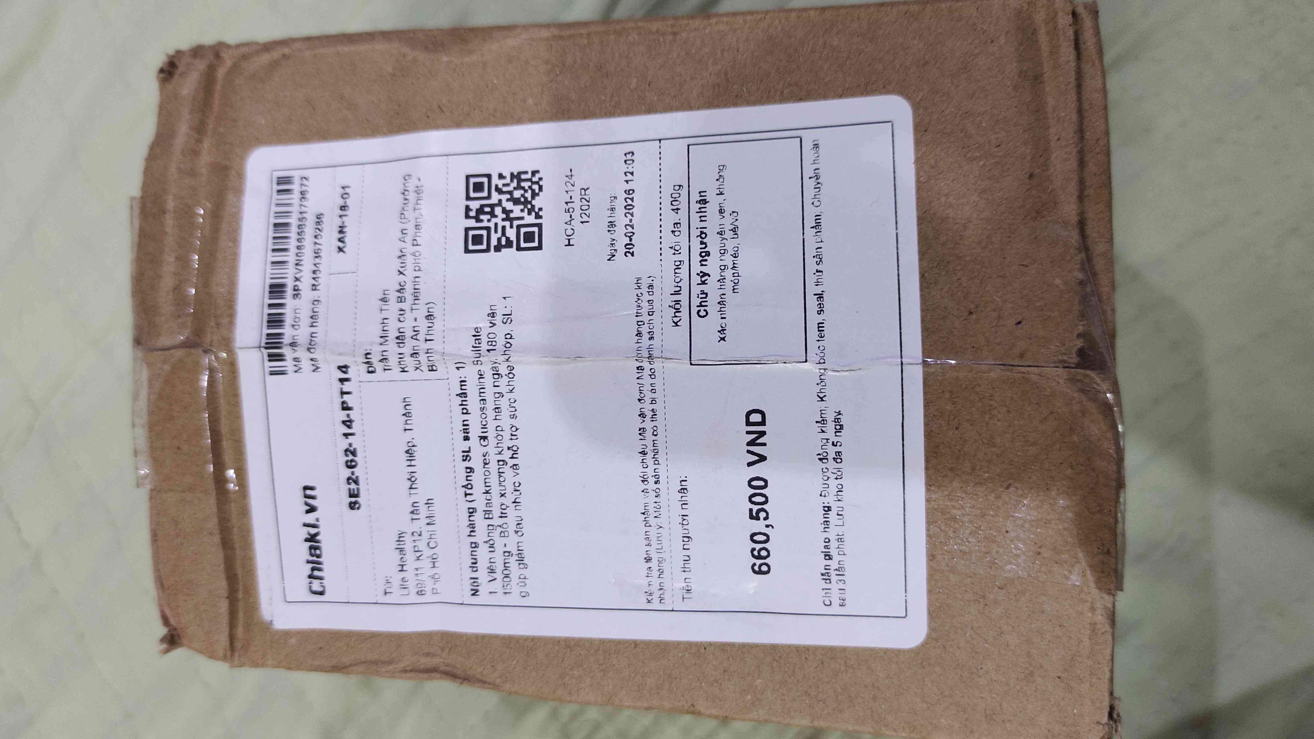 Viên uống Blackmores Glucosamine Sulfate 1500mg - Bổ trợ xương khớp hàng ngày, 180 viên giúp giảm đau nhức và hỗ trợ sức khỏe khớp