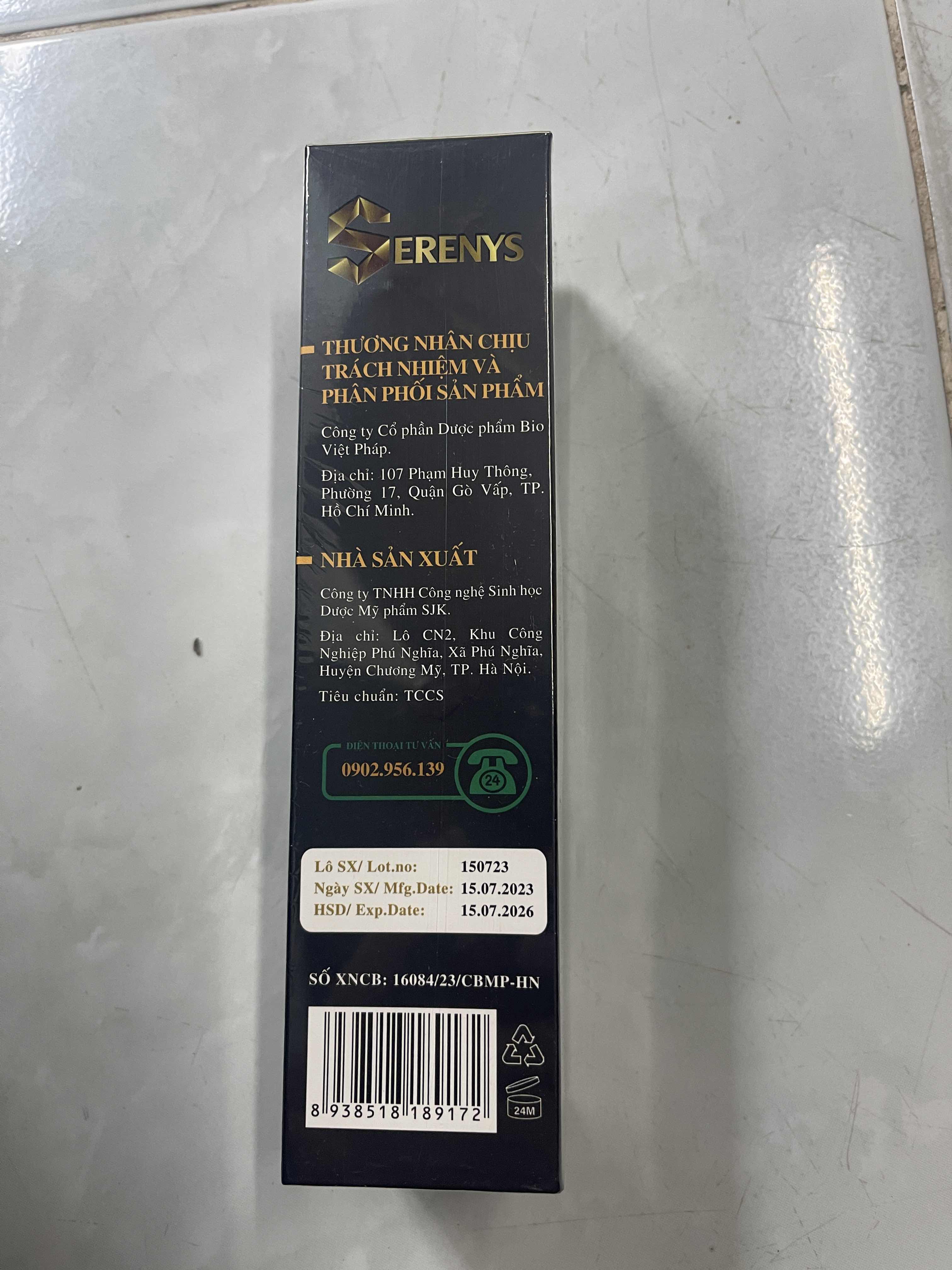 Sữa Rửa Mặt Tạo Bọt Serenys 150ml - Tinh Dầu Tràm Trà Giúp Ngăn Ngừa Mụn, Làm Sạch Sâu Cho Da Dầu Mụn Nhạy Cảm