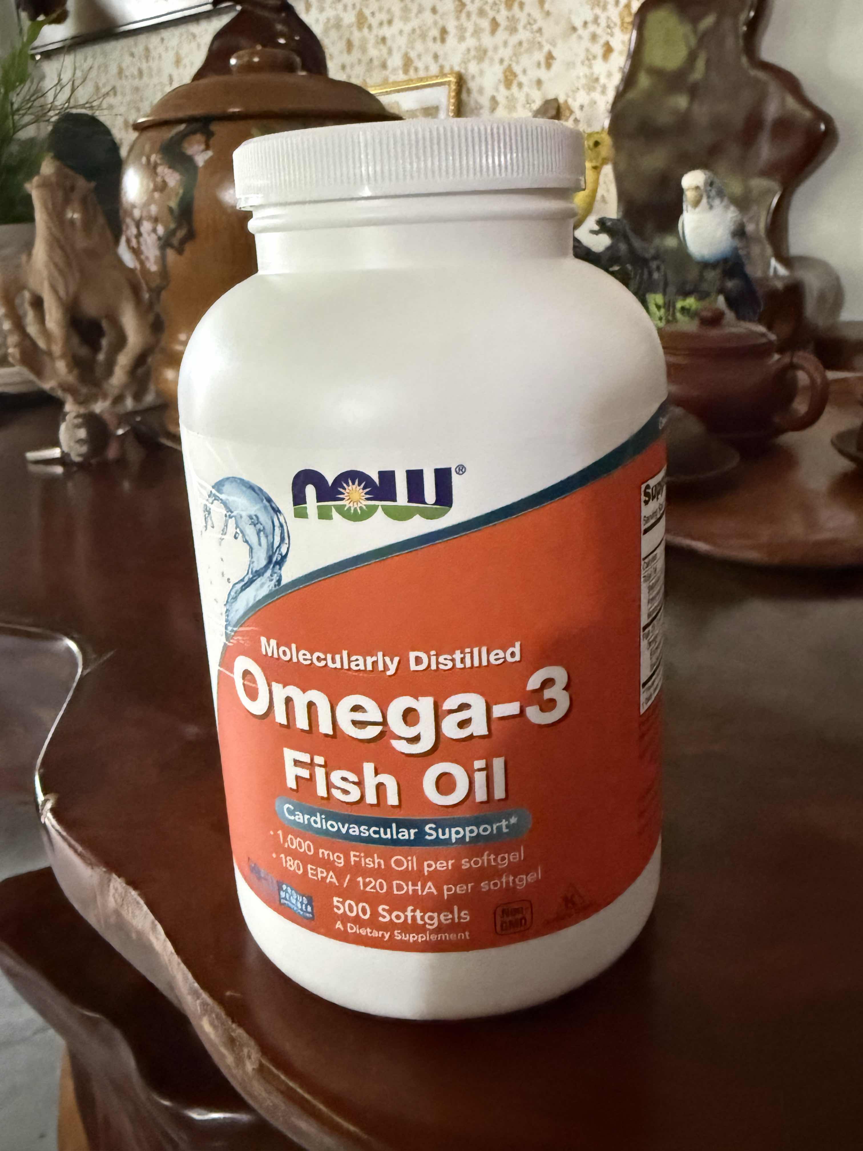 Dầu cá Ultra Omega-3 Fish Oil Now Foods USA 500 viên
