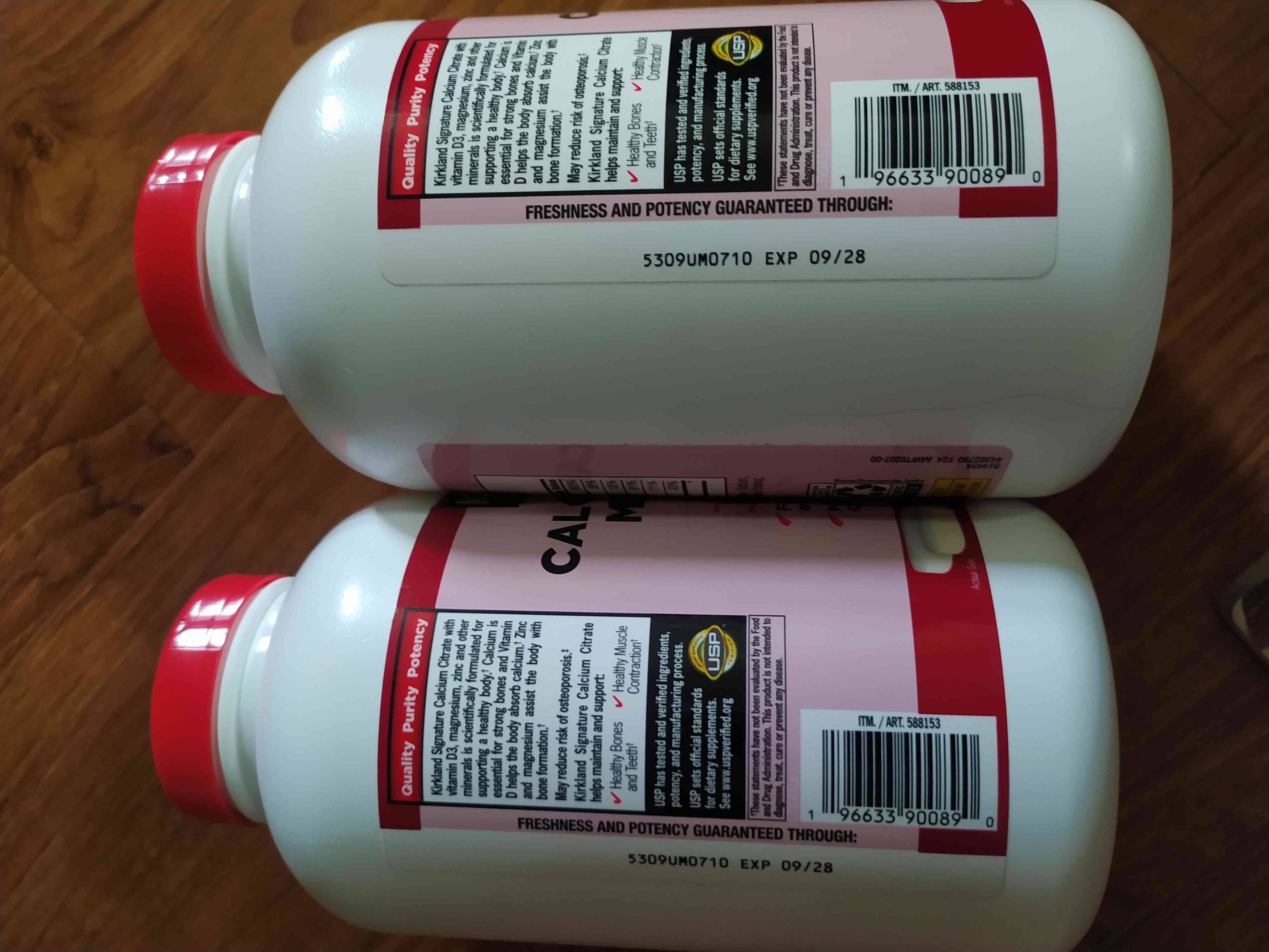 Viên uống Canxi Citrate + Magie + Zinc Kẽm Kirkland 500 Viên - Bổ Sung Dinh Dưỡng Cho Sức Khỏe Xương Khớp Chắc Khỏe