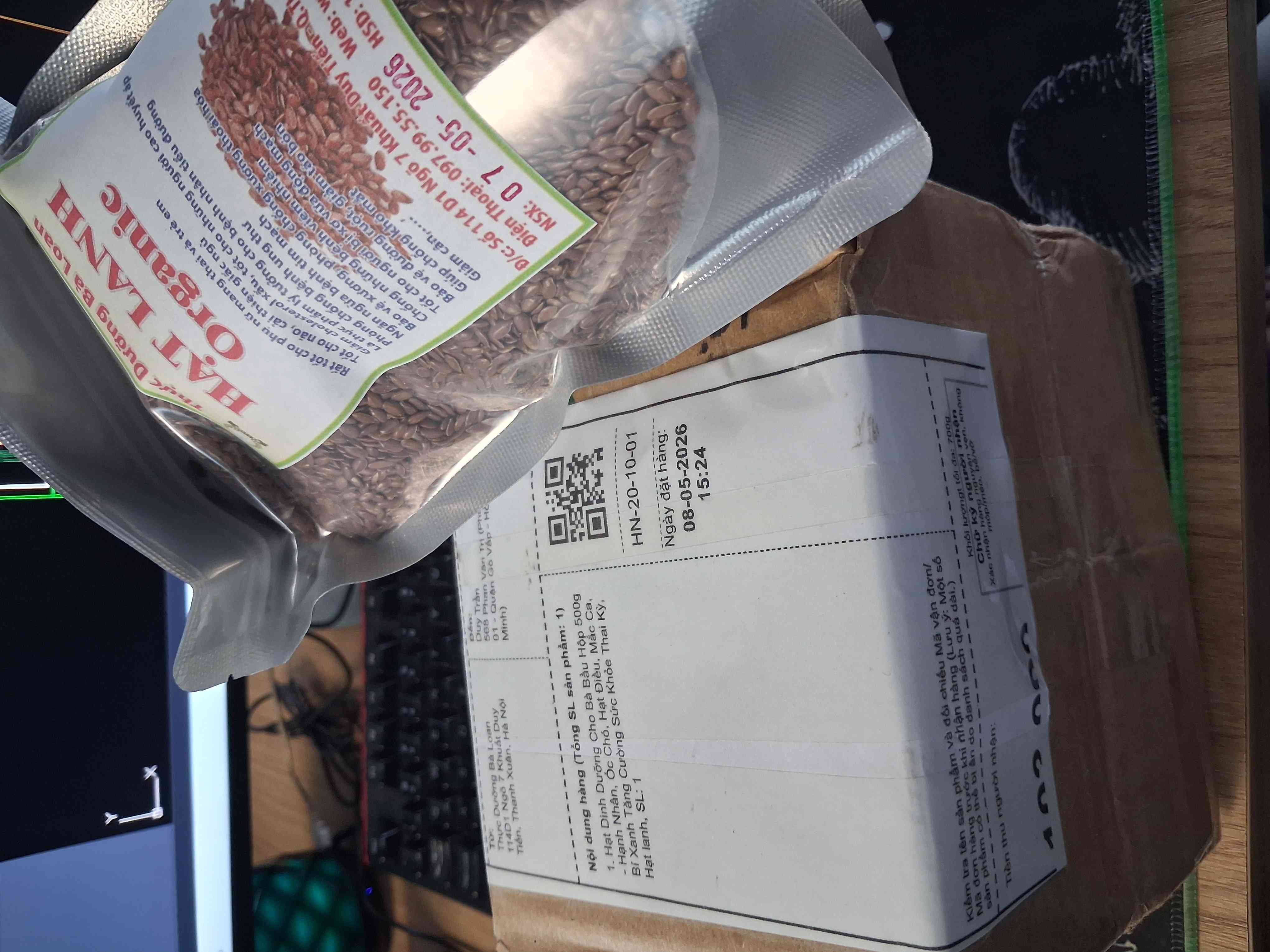 Hạt Dinh Dưỡng Cho Bà Bầu Hộp 500g - Hạnh Nhân, Óc Chó, Hạt Điều, Mắc Ca, Bí Xanh Tăng Cường Sức Khỏe Thai Kỳ