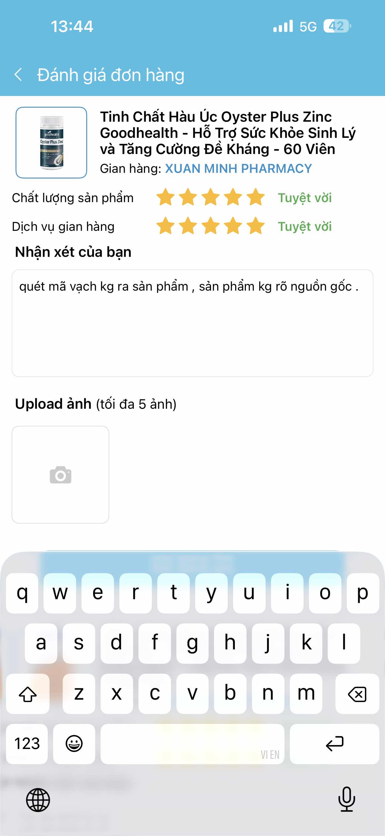 Tinh Chất Hàu Úc Oyster Plus Zinc Goodhealth - Hỗ Trợ Sức Khỏe Sinh Lý và Tăng Cường Đề Kháng - 60 Viên