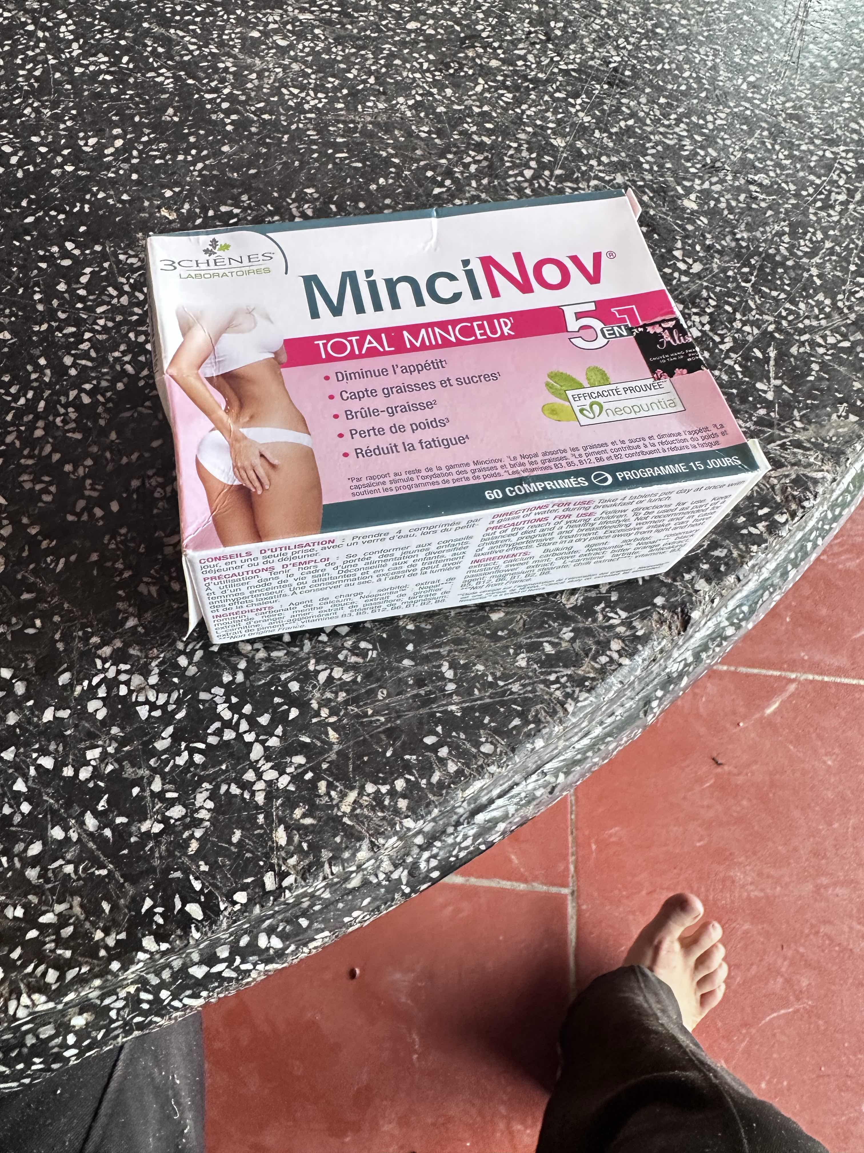 Thuốc Giảm Cân Minci Nov - Đốt Mỡ Bụng, Cánh Tay, Đùi An Toàn - Hộp 60 Viên, Liệu Trình 15 Ngày, Không Tác Dụng Phụ