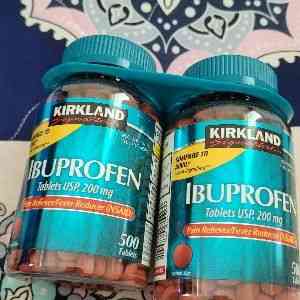 Viên Giảm Đau Hạ Sốt Kirkland Signature Ibuprofen 200mg - Giảm Đau Đầu, Đau Lưng, Hạ Sốt Nhanh Chóng, Chống Cảm Cúm