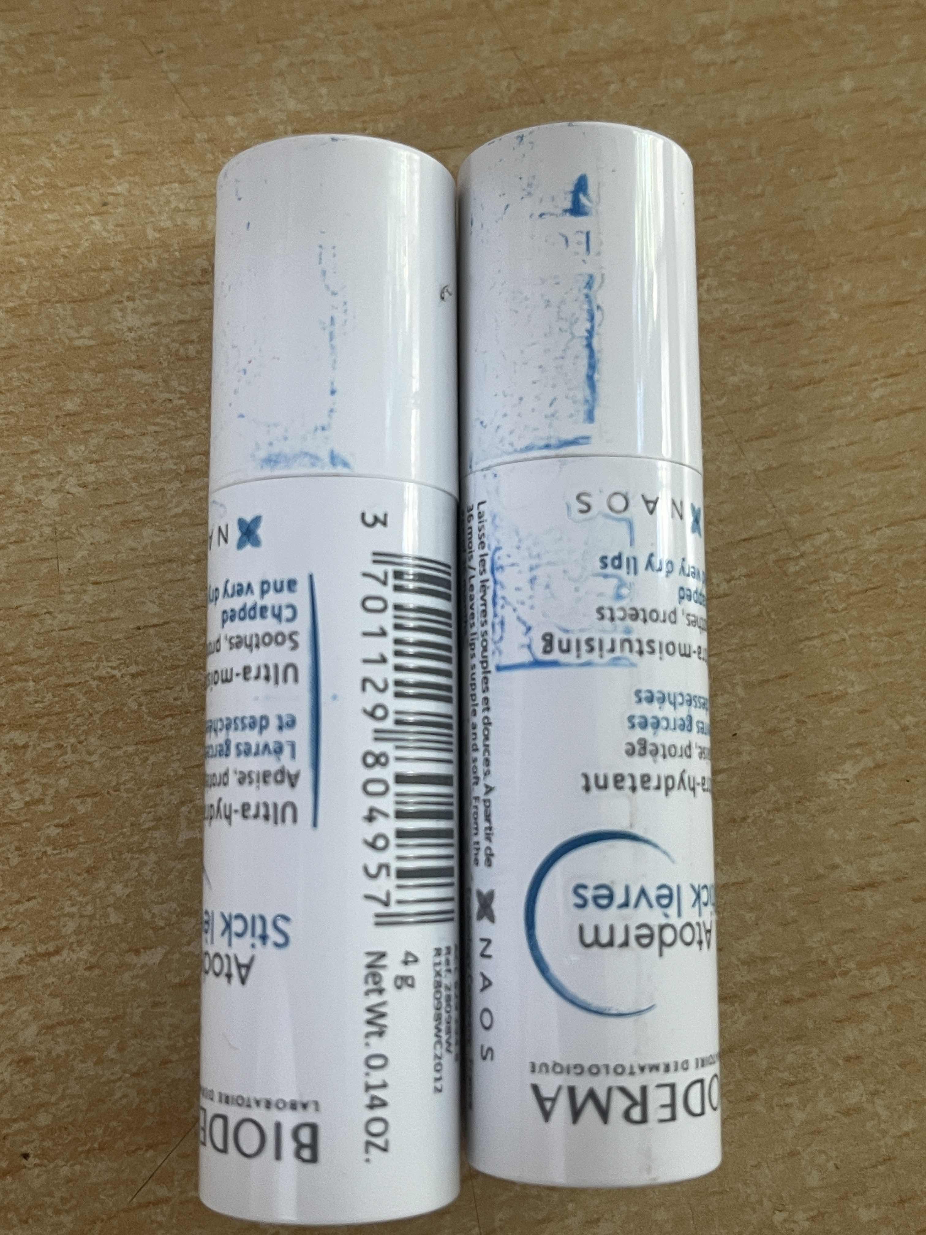 Set Son Dưỡng Ẩm Bioderma Atoderm Ultra-Hydrating - Bộ 2 Cây Son Dưỡng Môi Pháp, Bảo Vệ Môi Khỏe Mạnh, Mềm Mại