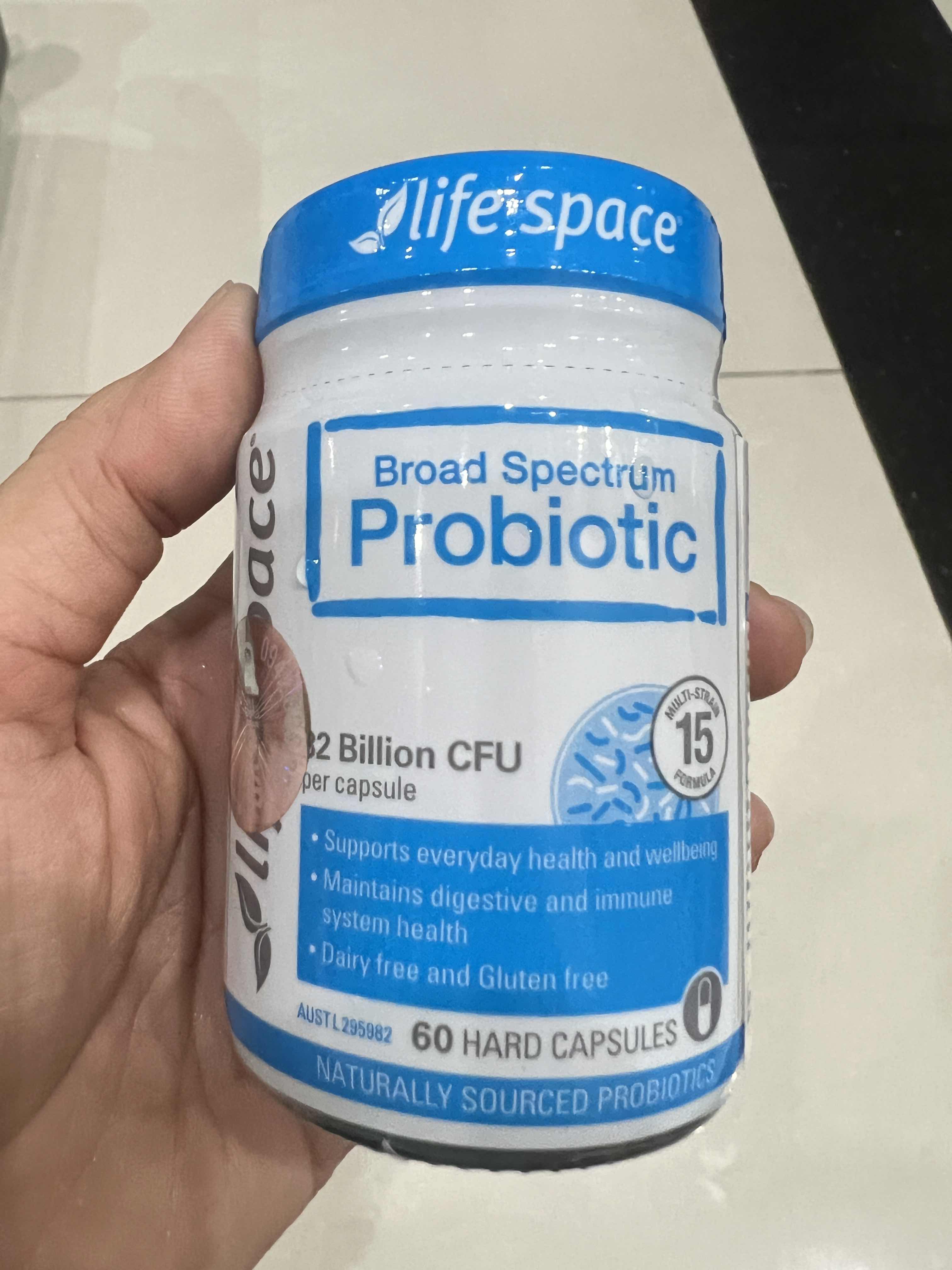Men vi sinh Úc Life Space Probiotic 60 viên - Hỗ trợ tiêu hóa với 32 tỷ lợi khuẩn chính hãng từ Úc