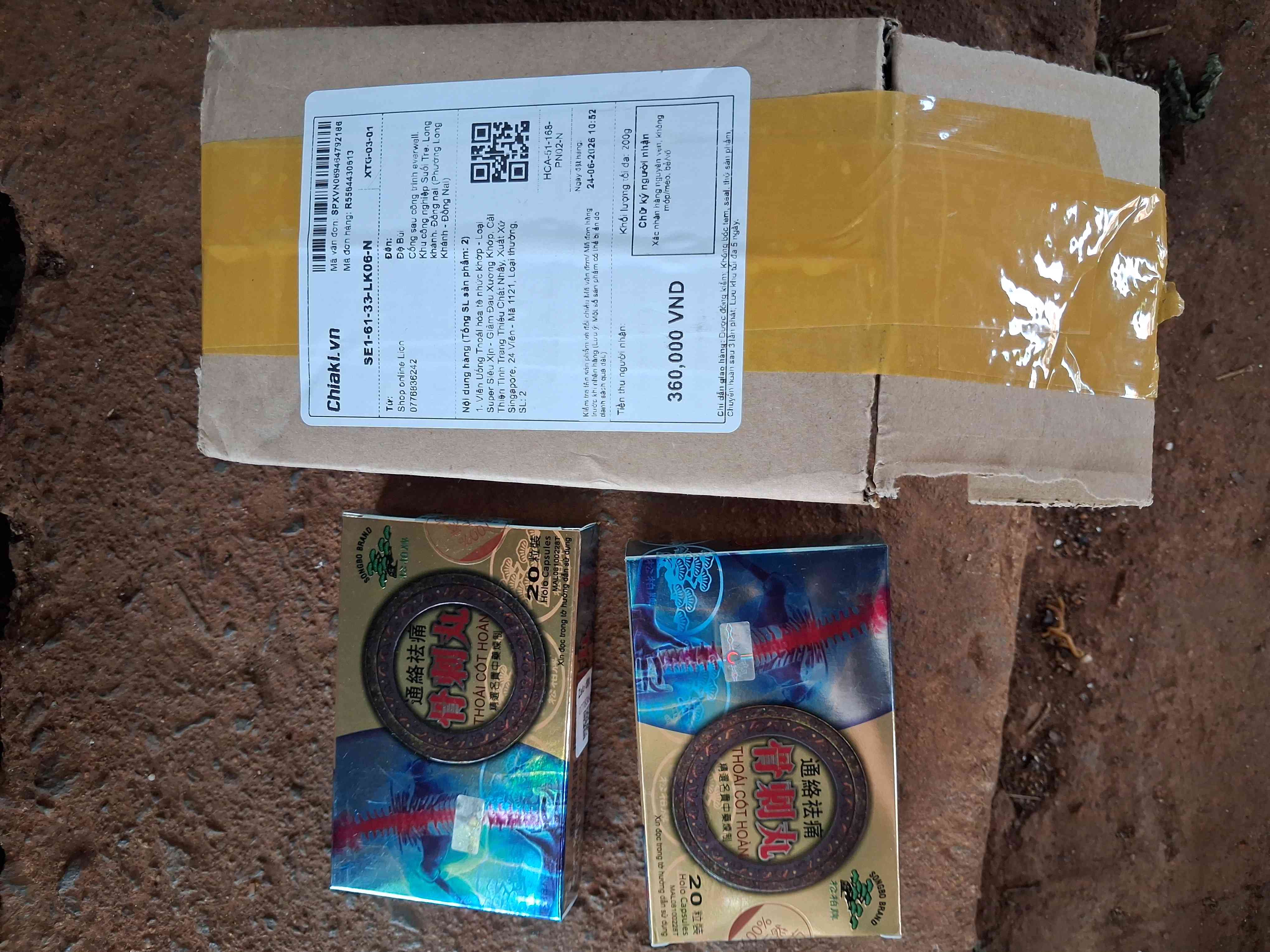 Viên Uống Thoái hóa tê nhức khớp - Loại Super Siêu Xịn - Giảm Đau Xương Khớp, Cải Thiện Tình Trạng Thiếu Chất Nhầy, Xuất Xứ Singapore, 24 Viên - Mã 1121