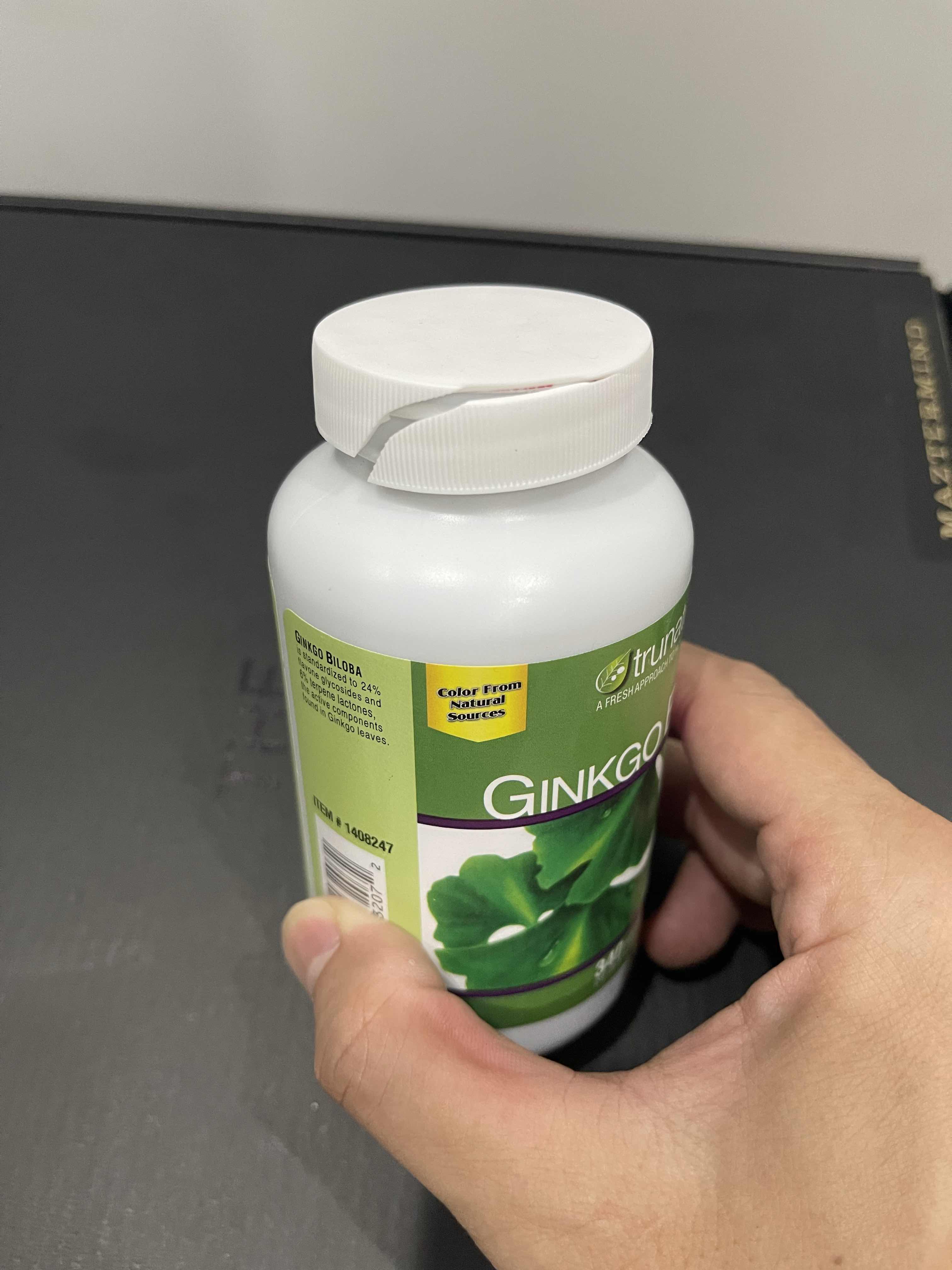 (Nhập khẩu) Viên Uống Bổ Não Trunature Ginkgo Biloba 120mg - Tăng