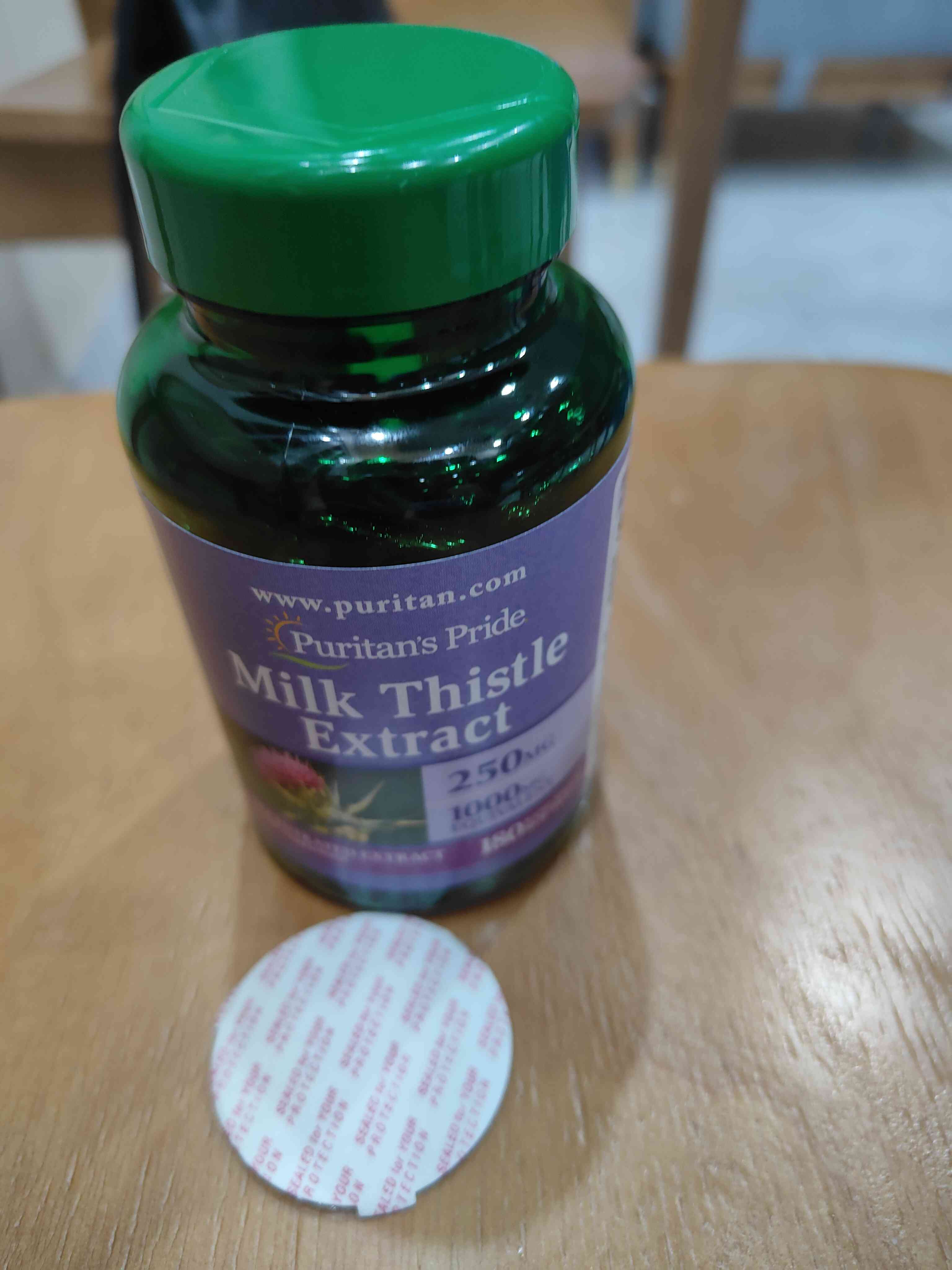 Chiết Xuất Cây Kế Sữa 1000mg - Bổ Gan, Thải Độc, Làm Mát Gan, 180 Viên - Sản Phẩm Từ Puritan's Pride Cho Gan Khỏe Mạnh