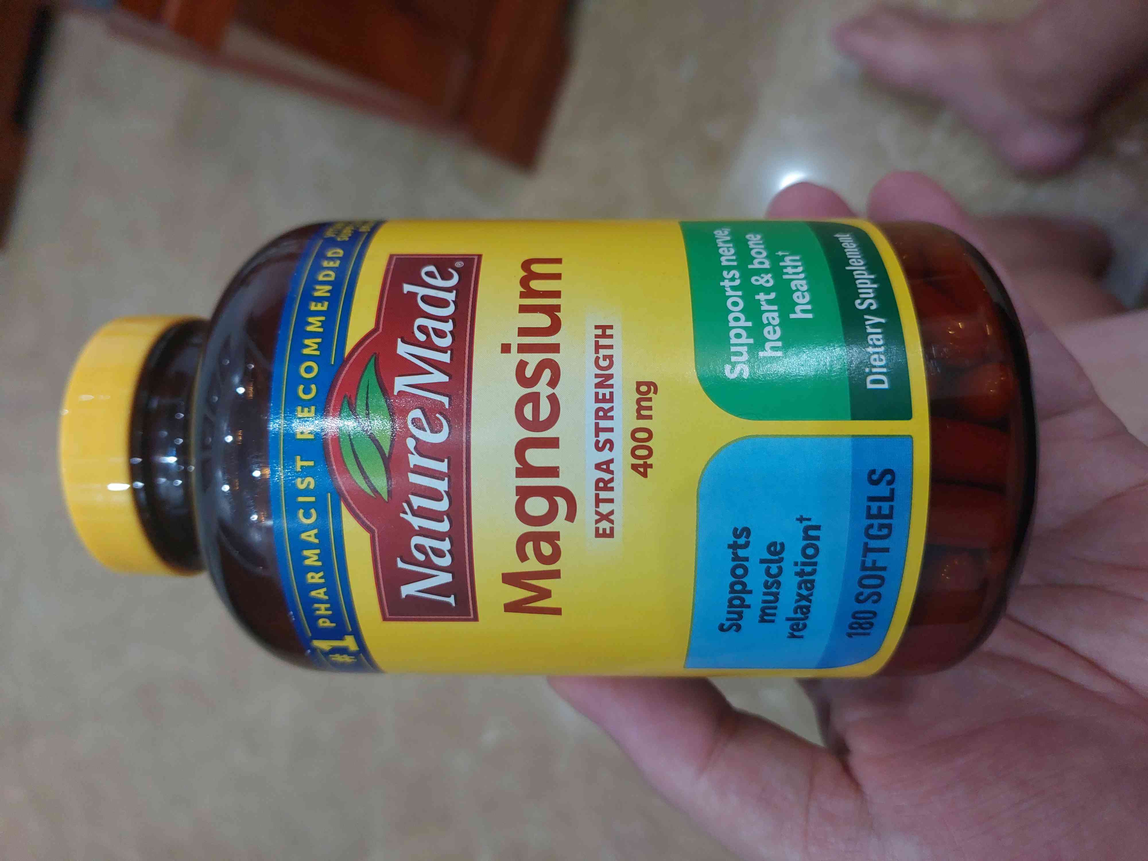 Viên Nature Made bổ sung Magnesium Citrate 180 Viên