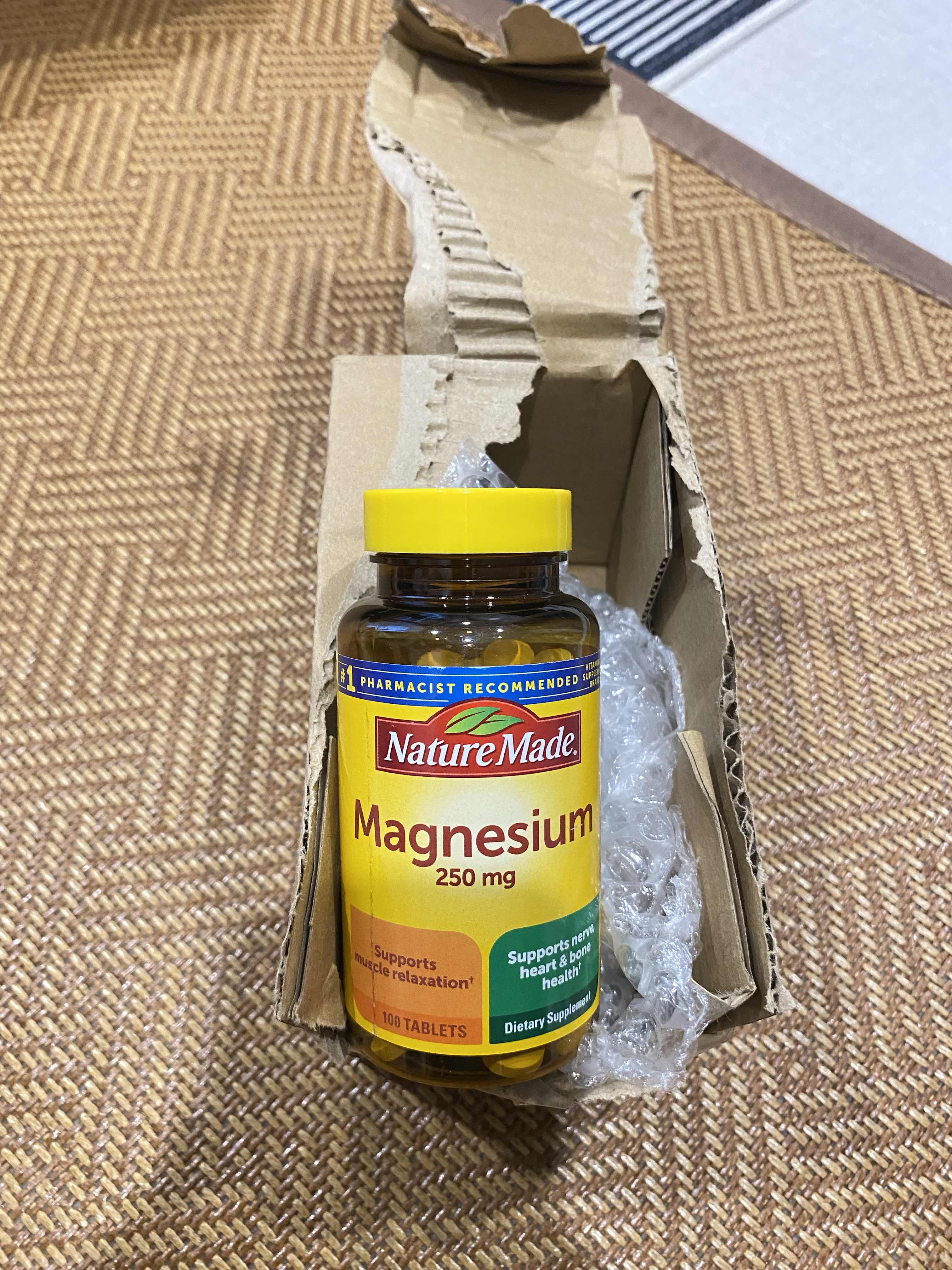 Magie Glycinate Nature’s Bounty 240mg 180 Viên – hỗ trợ thư giãn