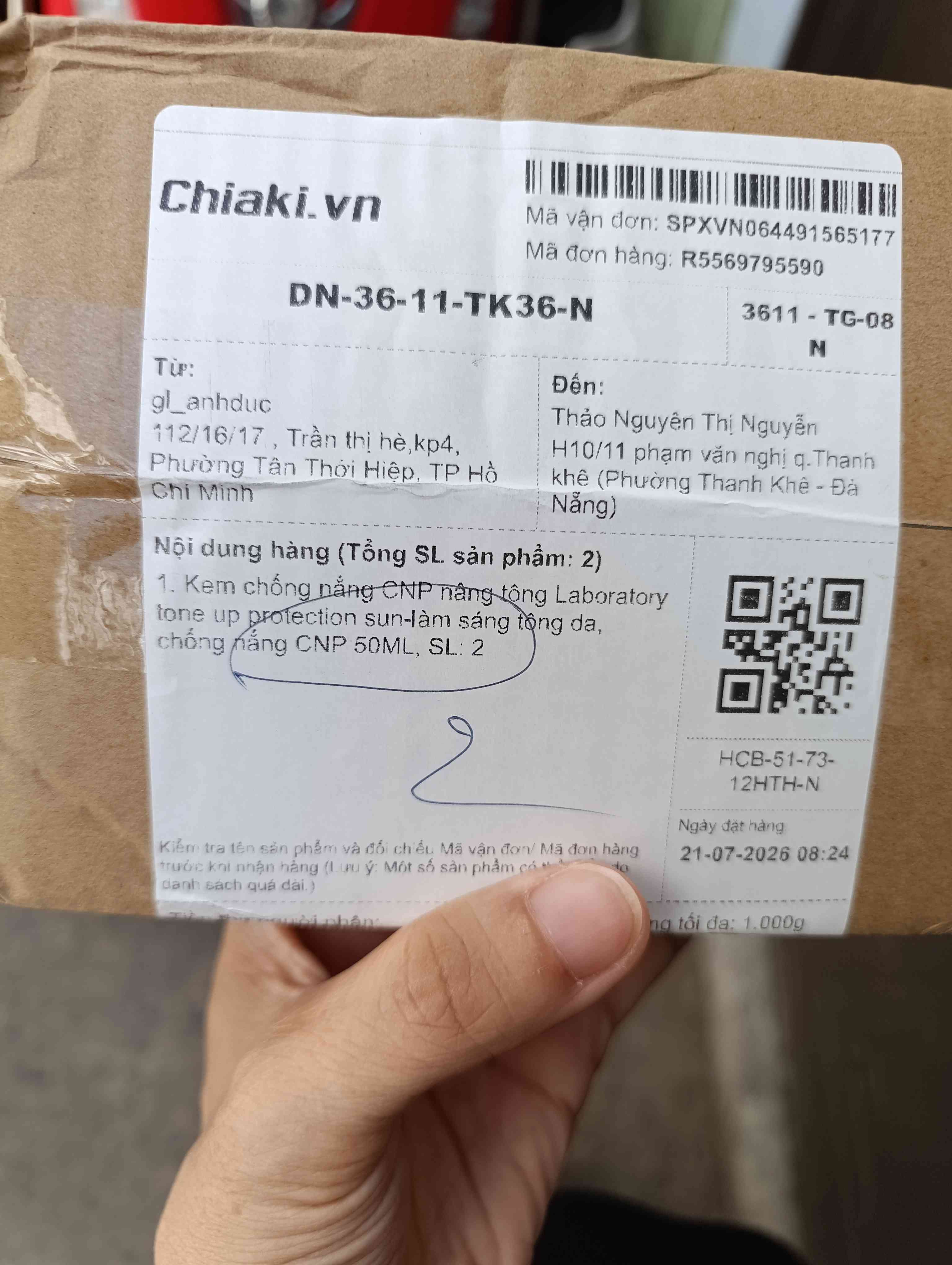 Kem chống nắng CNP nâng tông Laboratory tone up protection sun-làm sáng tông da