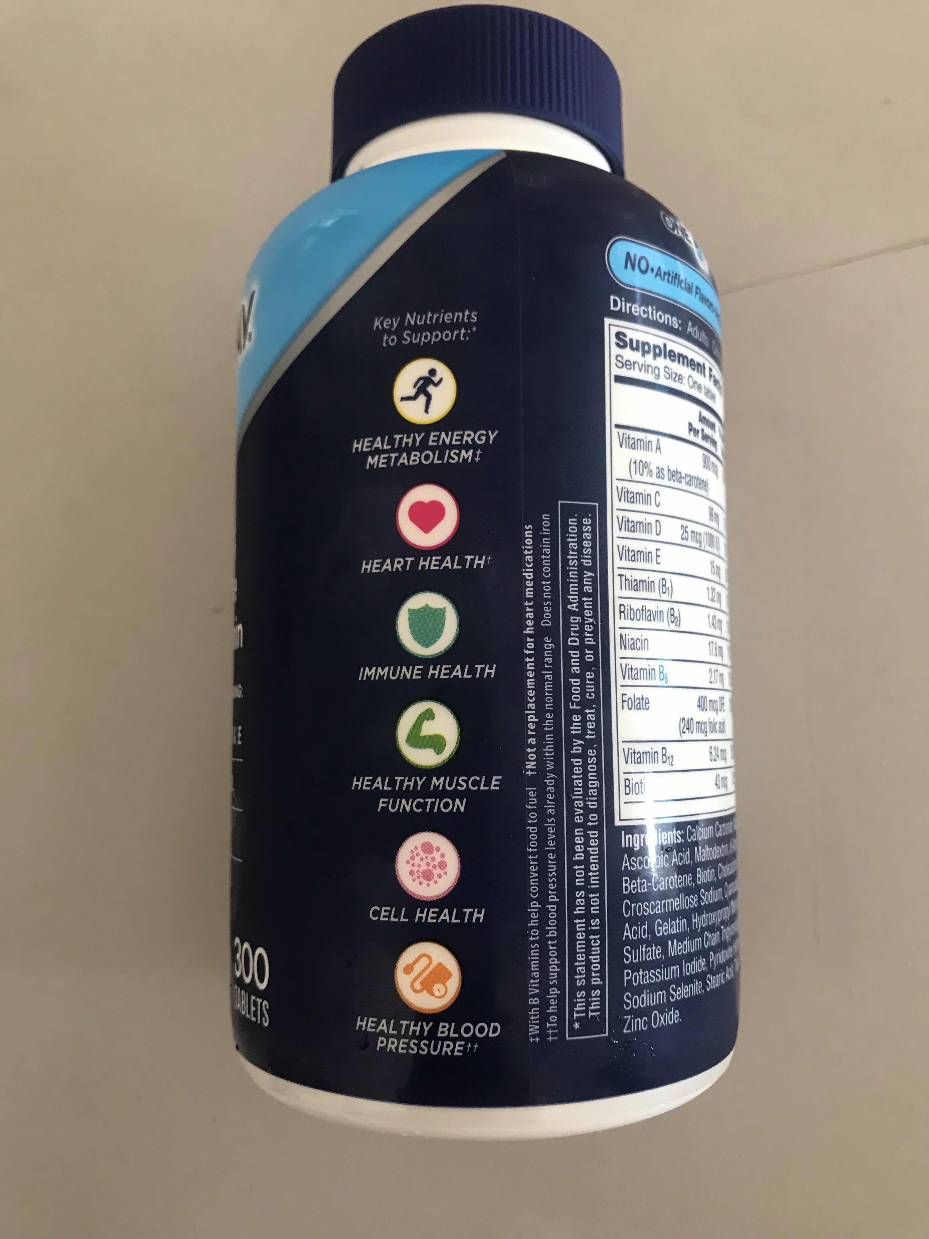 Viên uống One A Day Men’s Multivitamin 300 viên - Vitamin tổng hợp hỗ trợ sức khỏe nam giới, tăng cường năng lượng và đề kháng