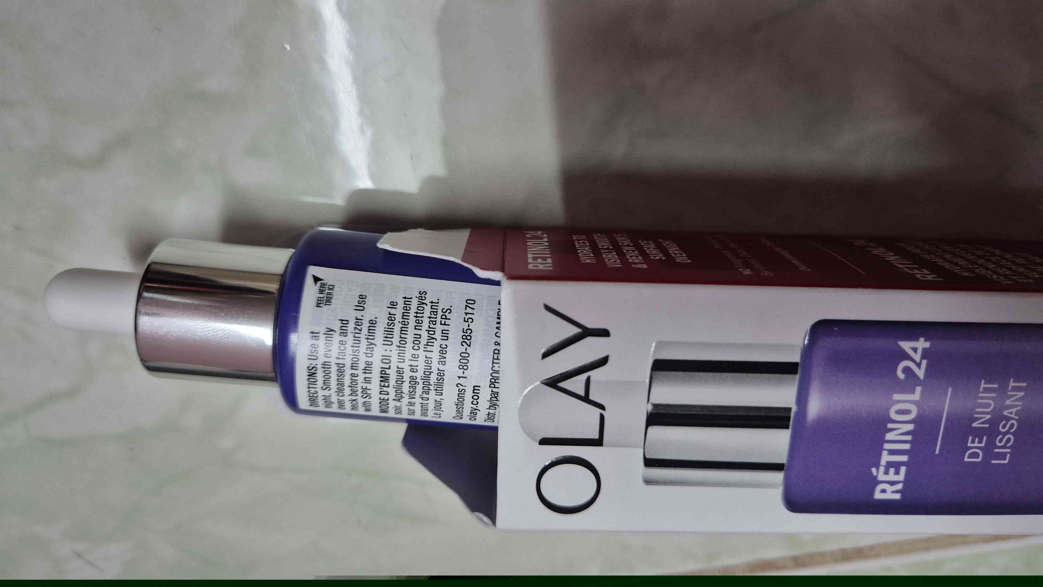 Serum Olay Retinol 24 Night Dưỡng Trắng Da Cấp Ẩm Ban Đêm 50ml (tím)