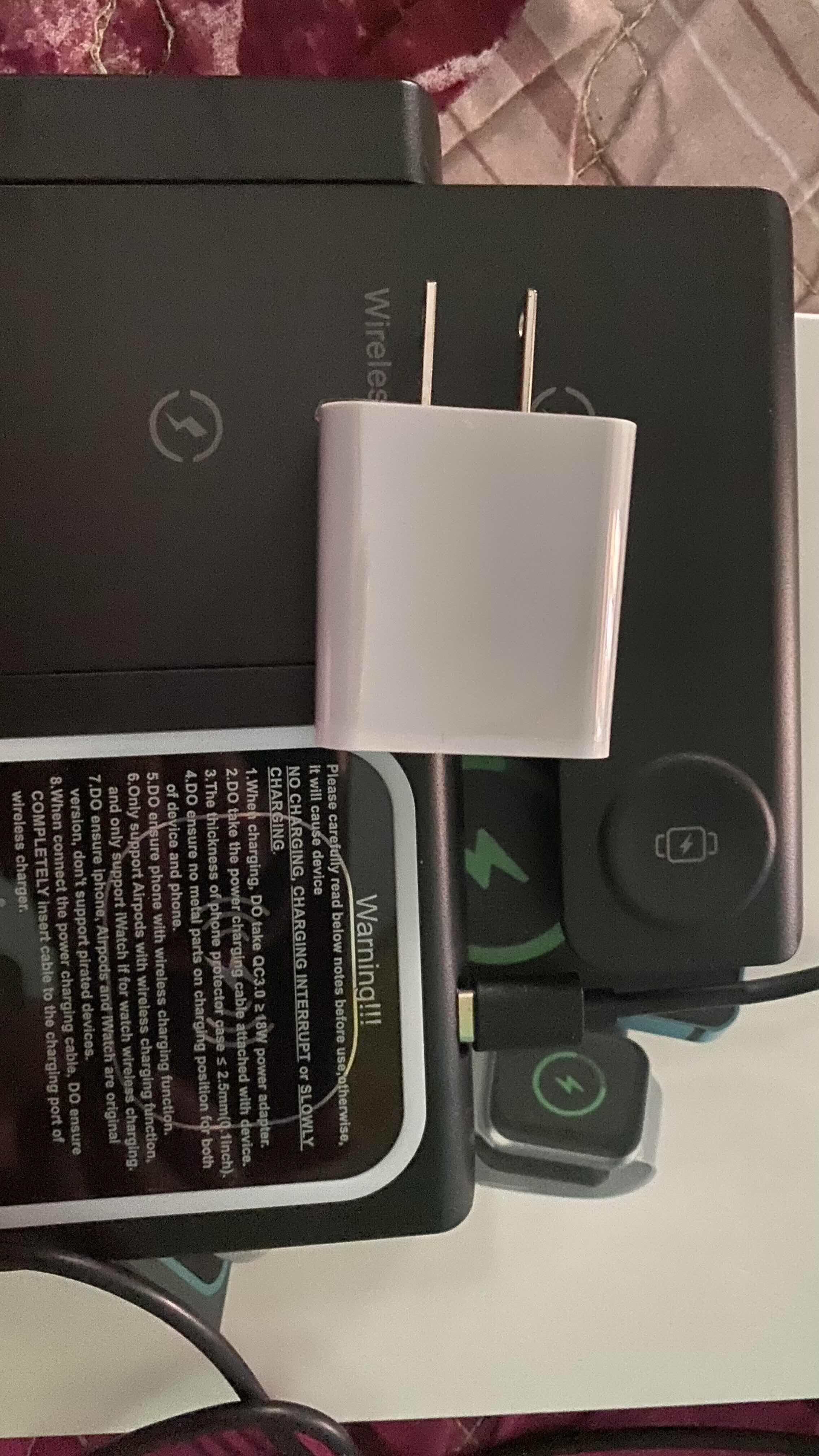 Đế Sạc Nhanh Không Dây 3 Trong 1 MITARY - Sạc Iphone, Samsung, Airpods, Apple Watch - Thiết Kế Gấp Gọn, Tiện Dụng, 15W/7.5W