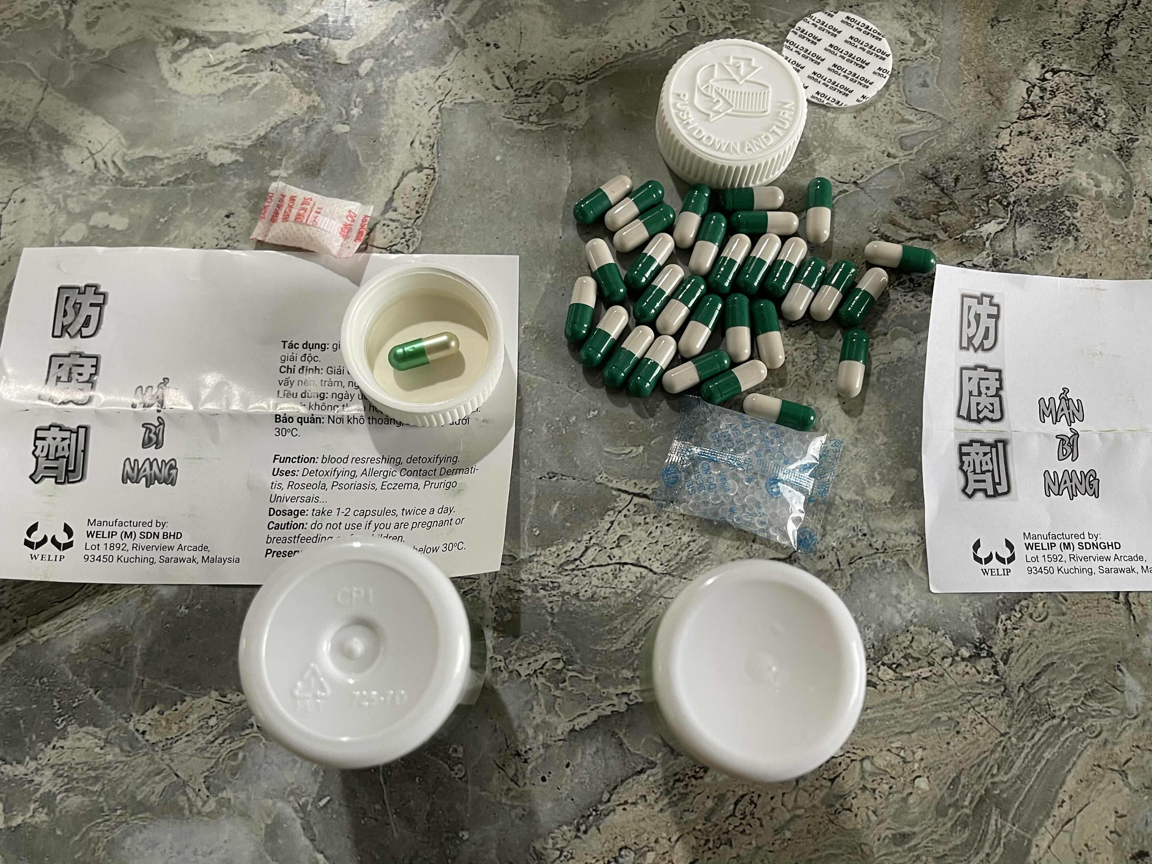 Mẫn Bì Nang Giải Độc Hiệu Quả - Thực Phẩm Chức Năng Hỗ Trợ Viêm Da, Mẩn Ngứa, Thanh Lọc Gan Từ Malaysia